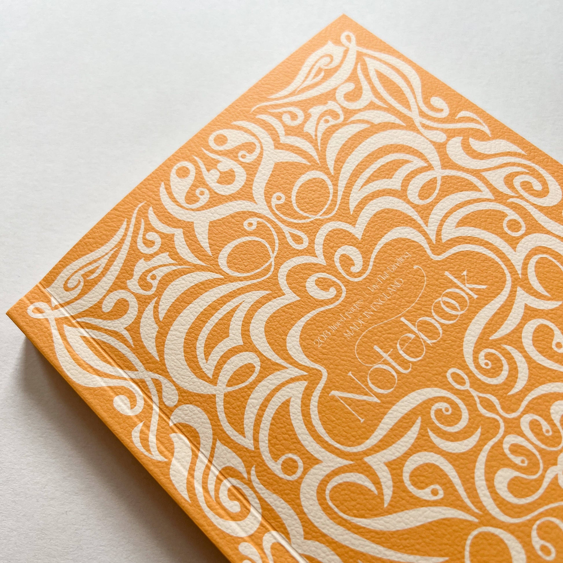 Mustard Swirl Notebook