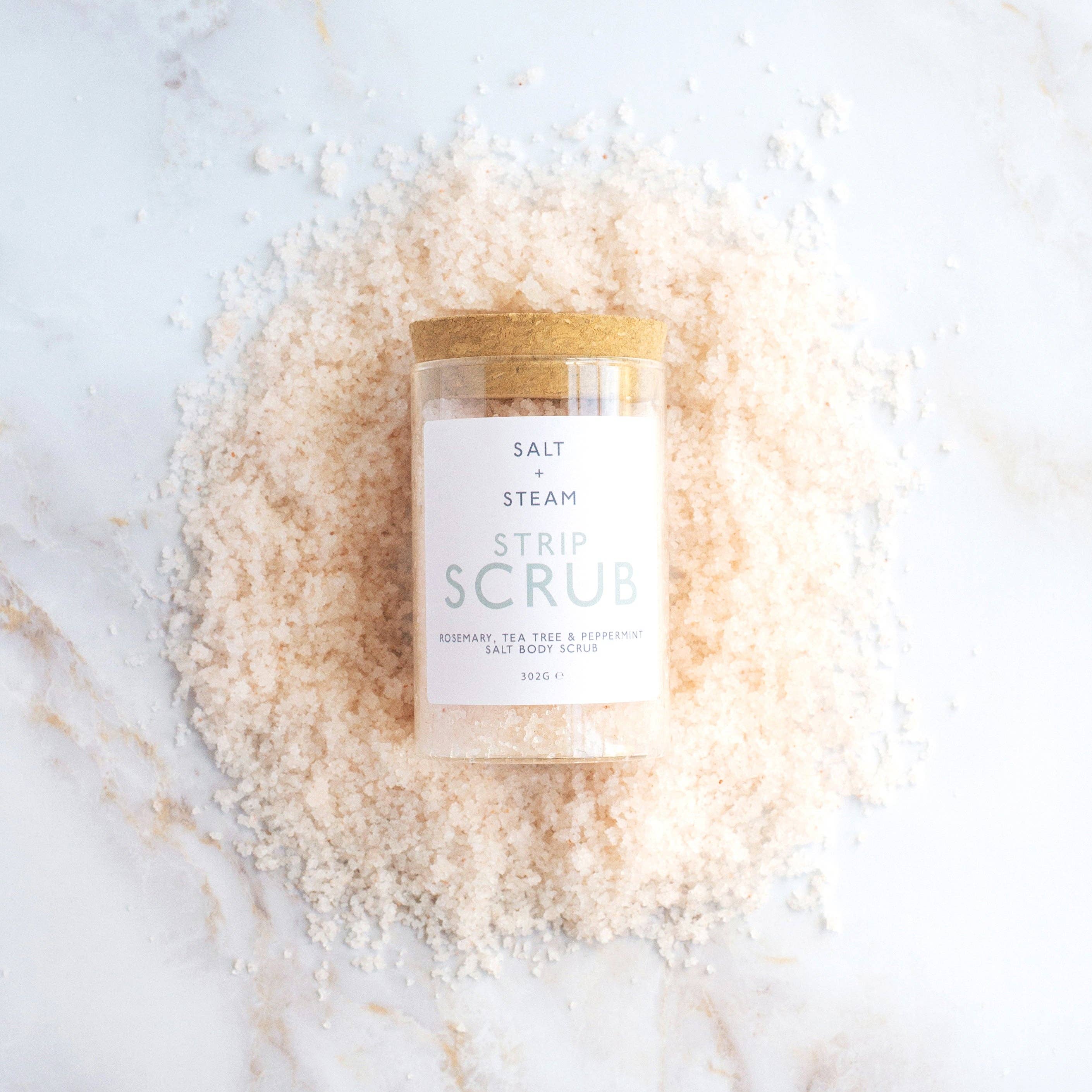 Strip Scrub - Rosemary & Tea Tree Body & Scalp Scrub 302g