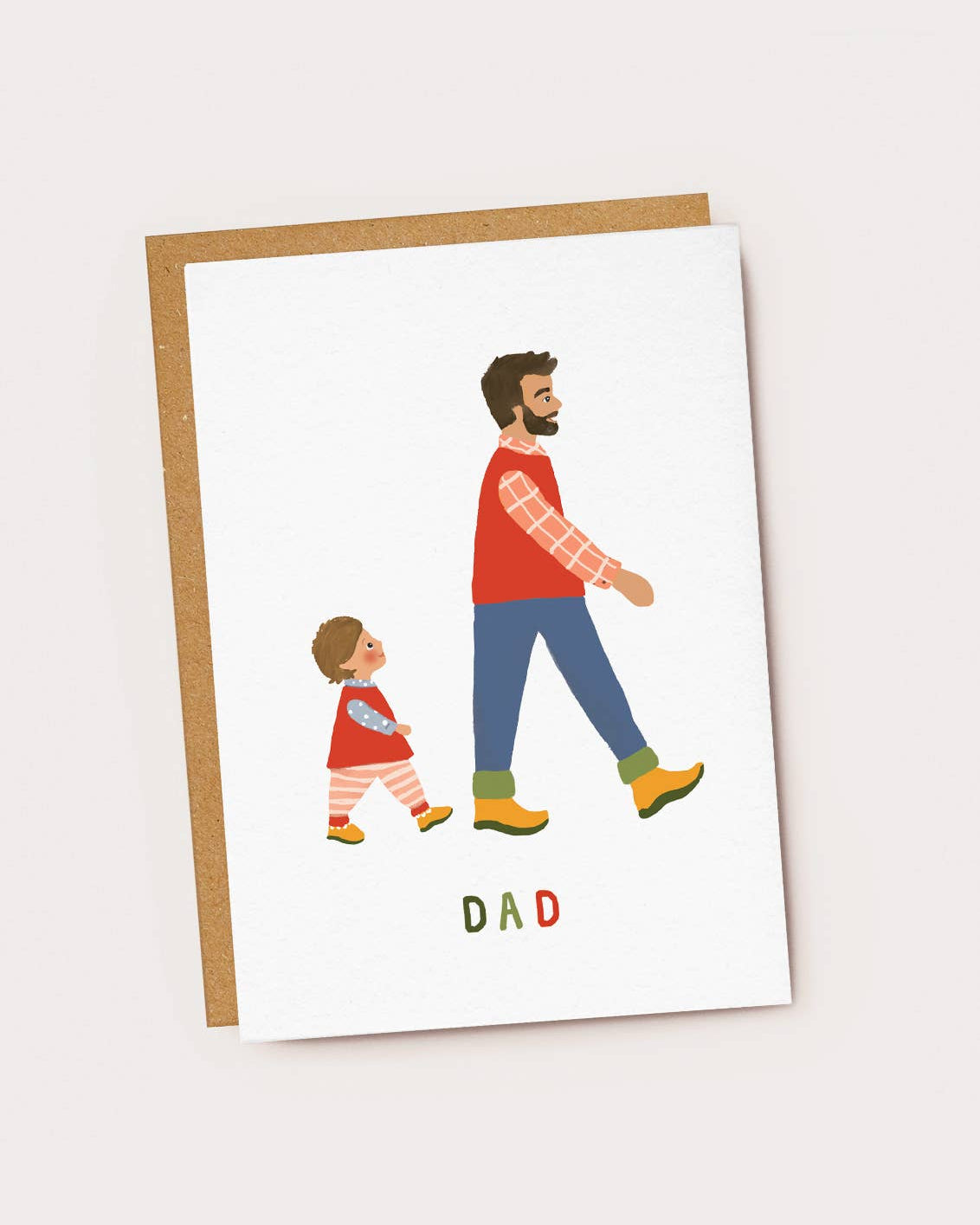 Toddler Dad Father's Day Card