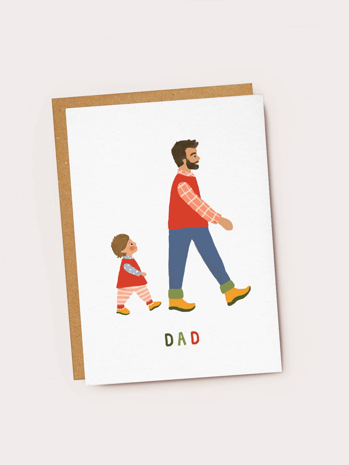 Toddler Dad Father's Day Card