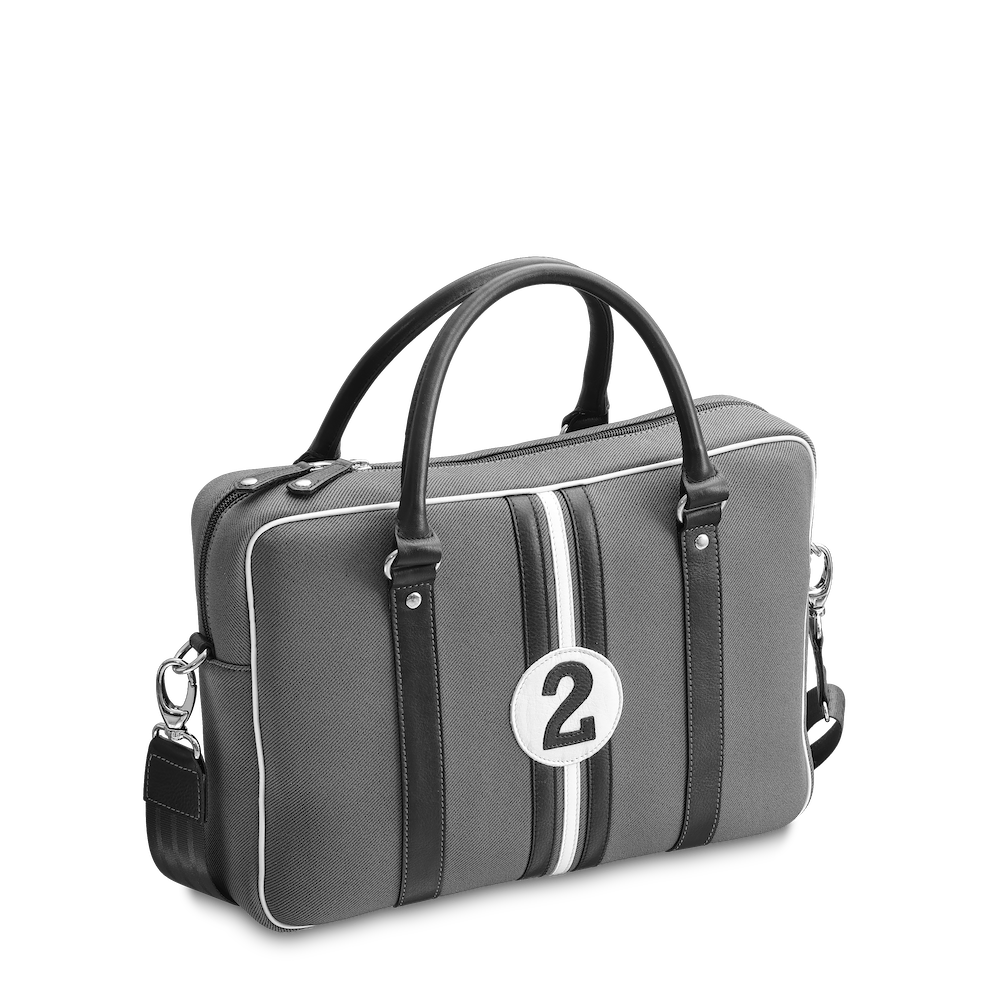 2 James NBN2 13-inch grey and white eco-friendly computer bag