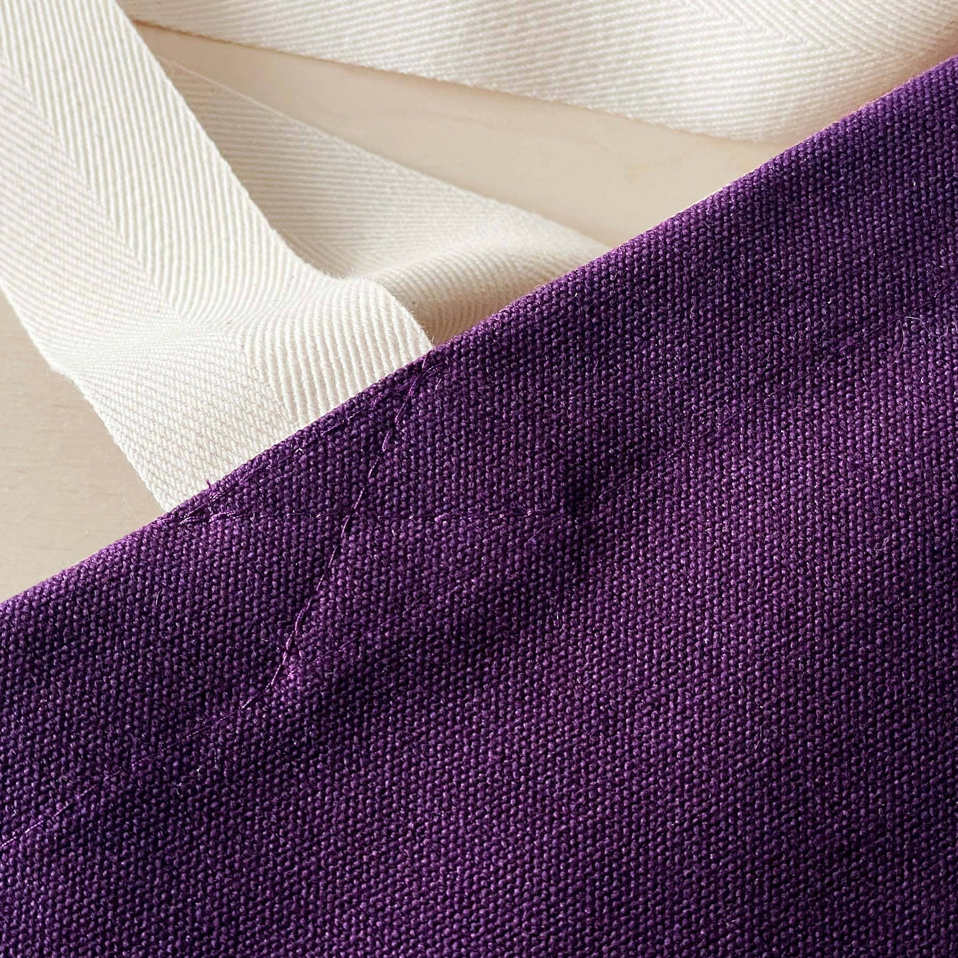 Books & Snacks - Plum Canvas Tote Bag