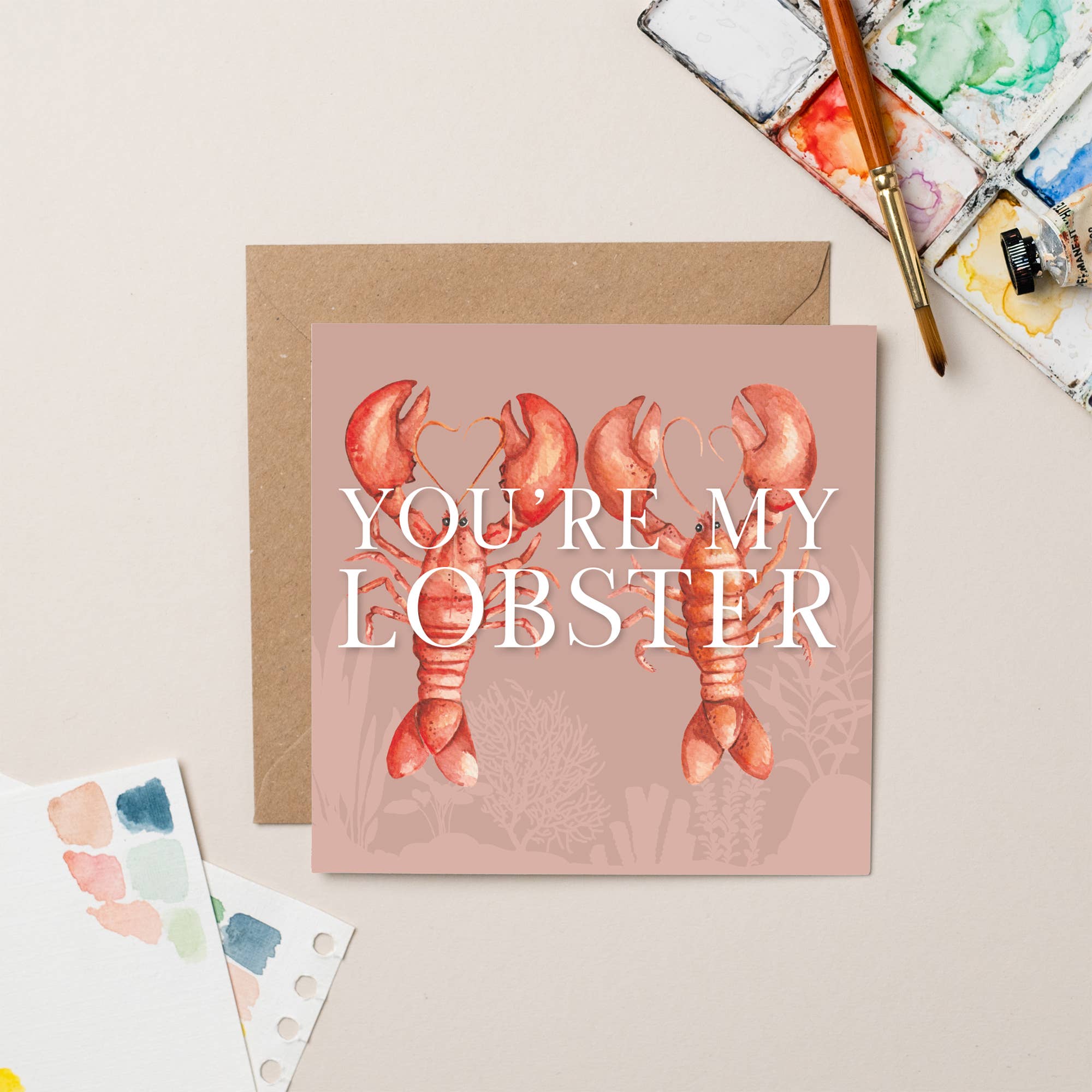 You're My Lobster card