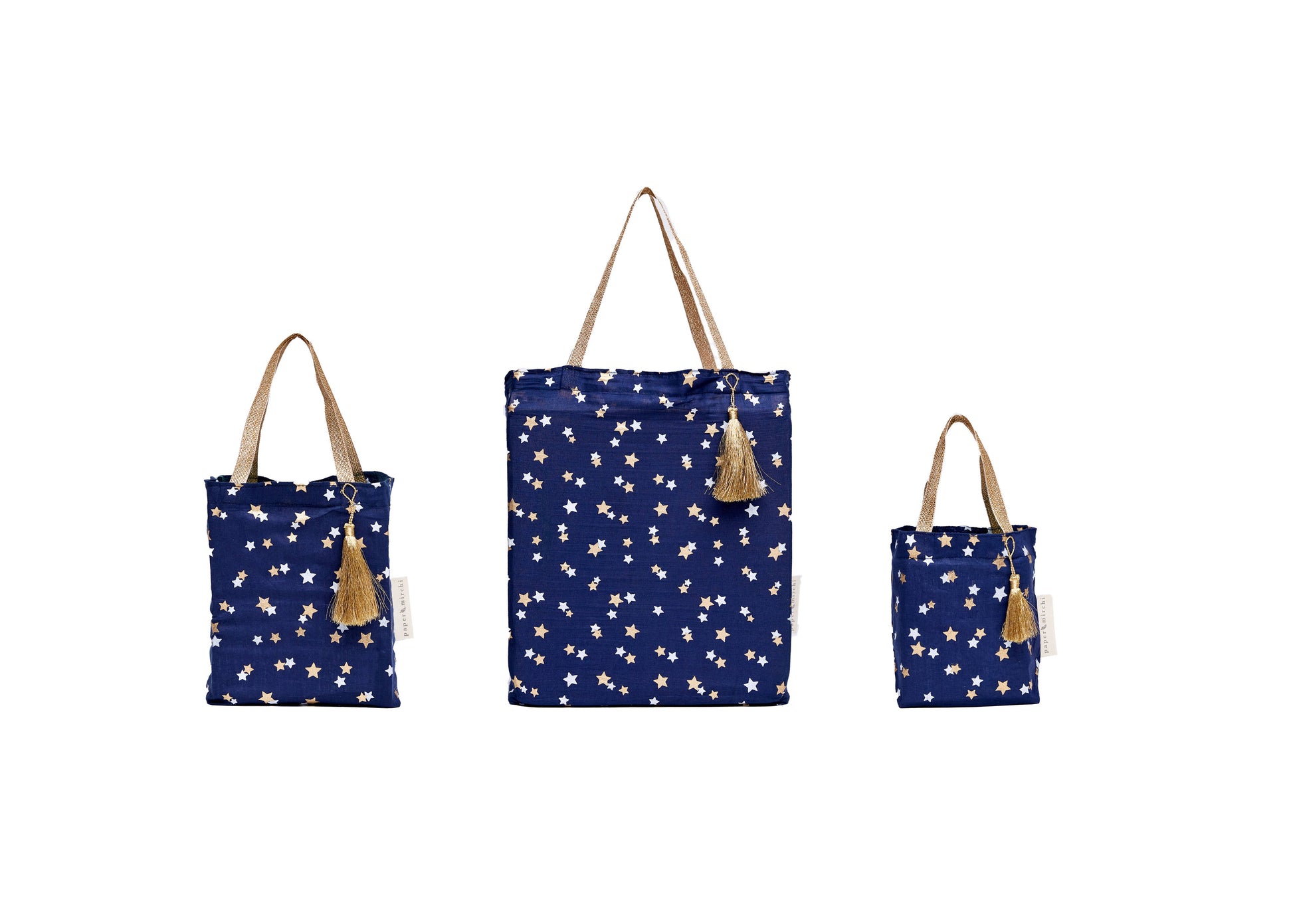 Star Print Bag - Large