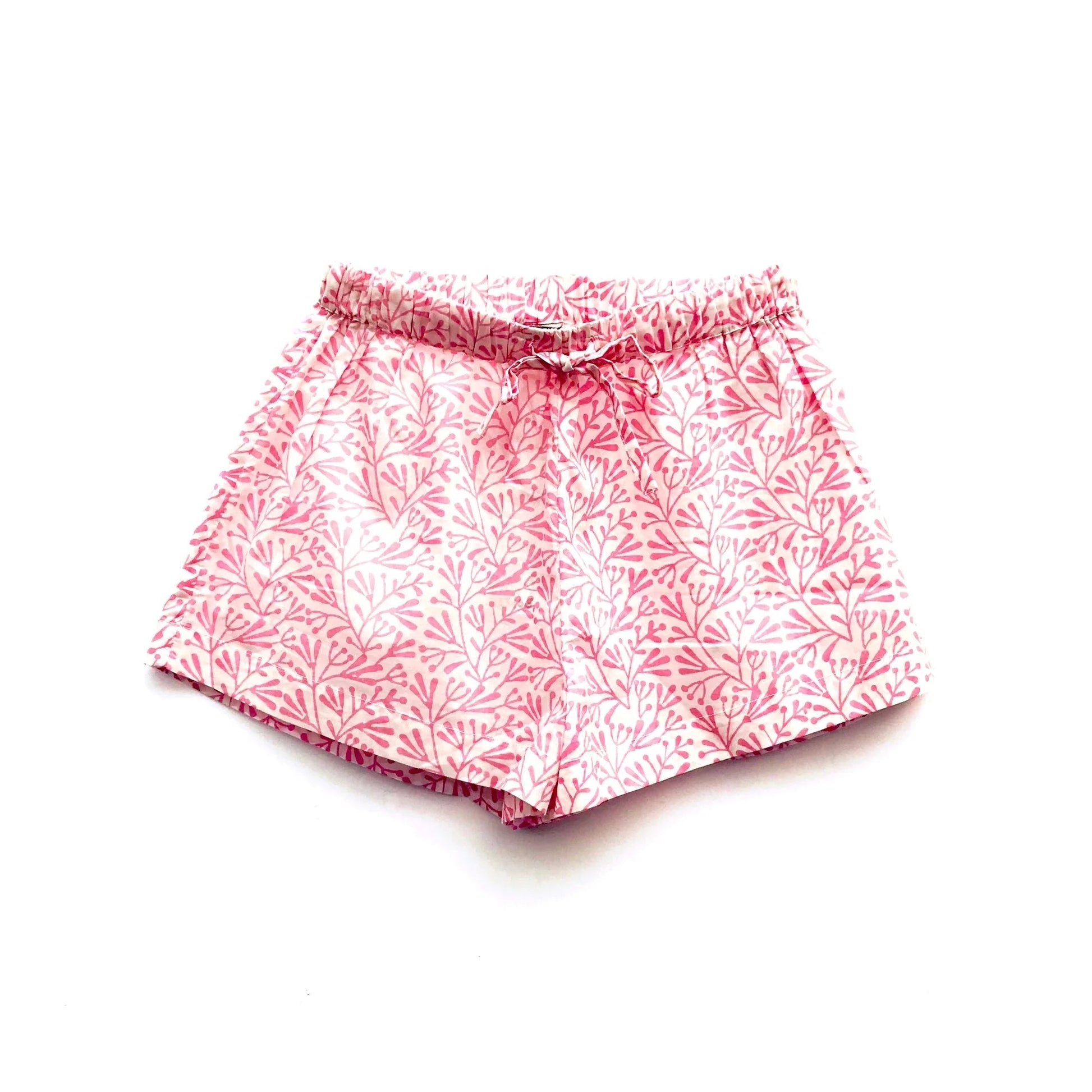 Pink Bud Sleep Shorts - Small