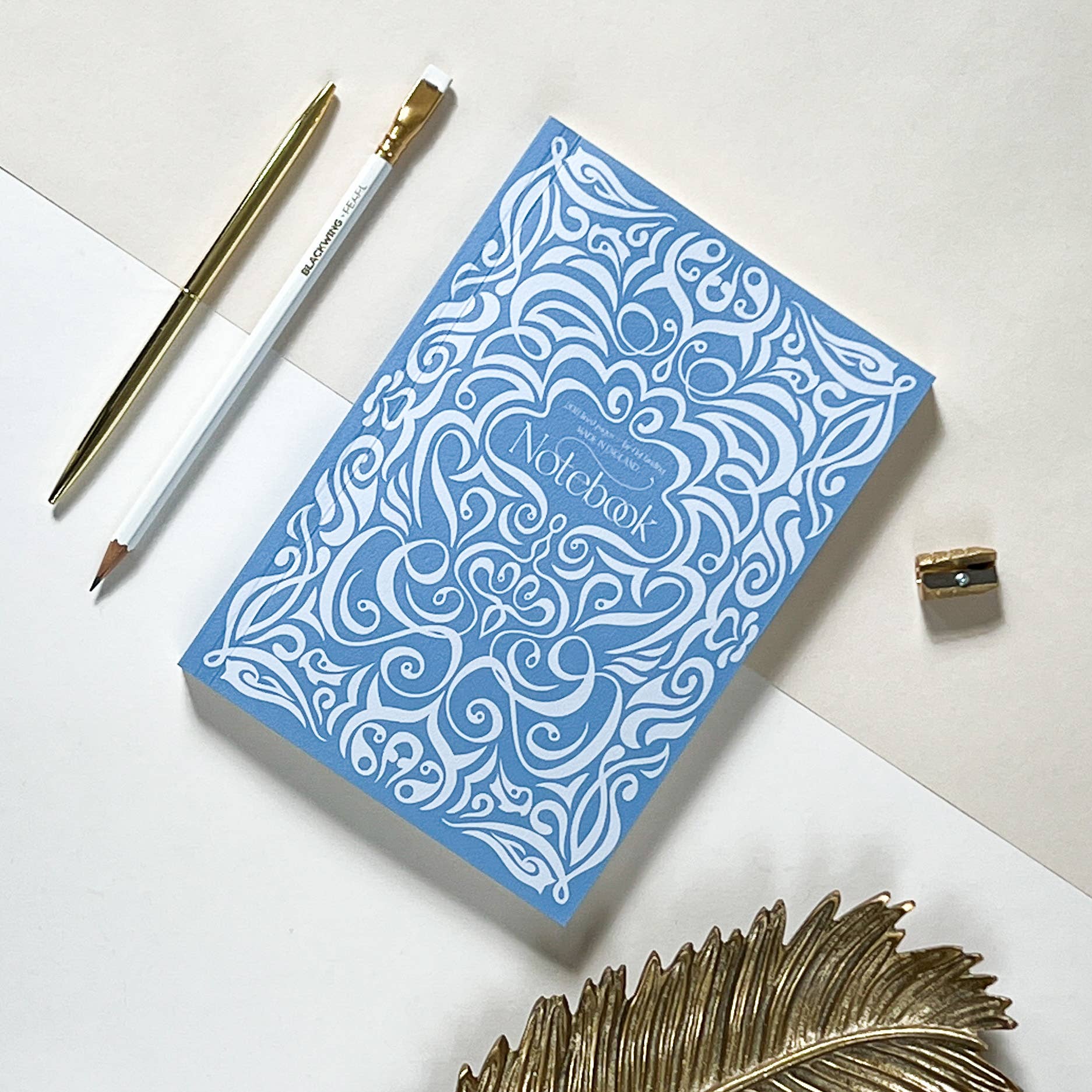 Blue Swirl Notebook