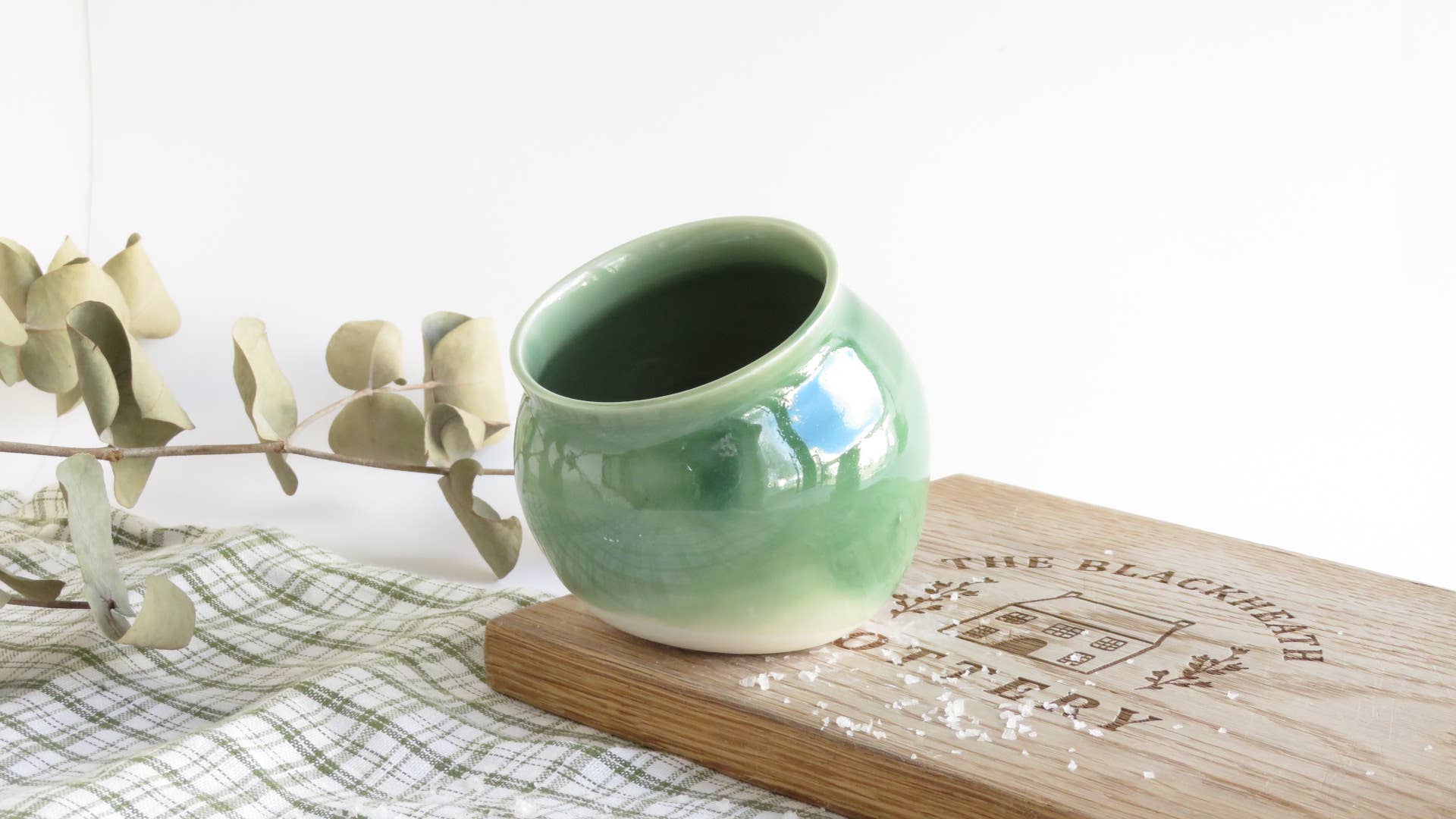 Salt Cellar: Moss Green