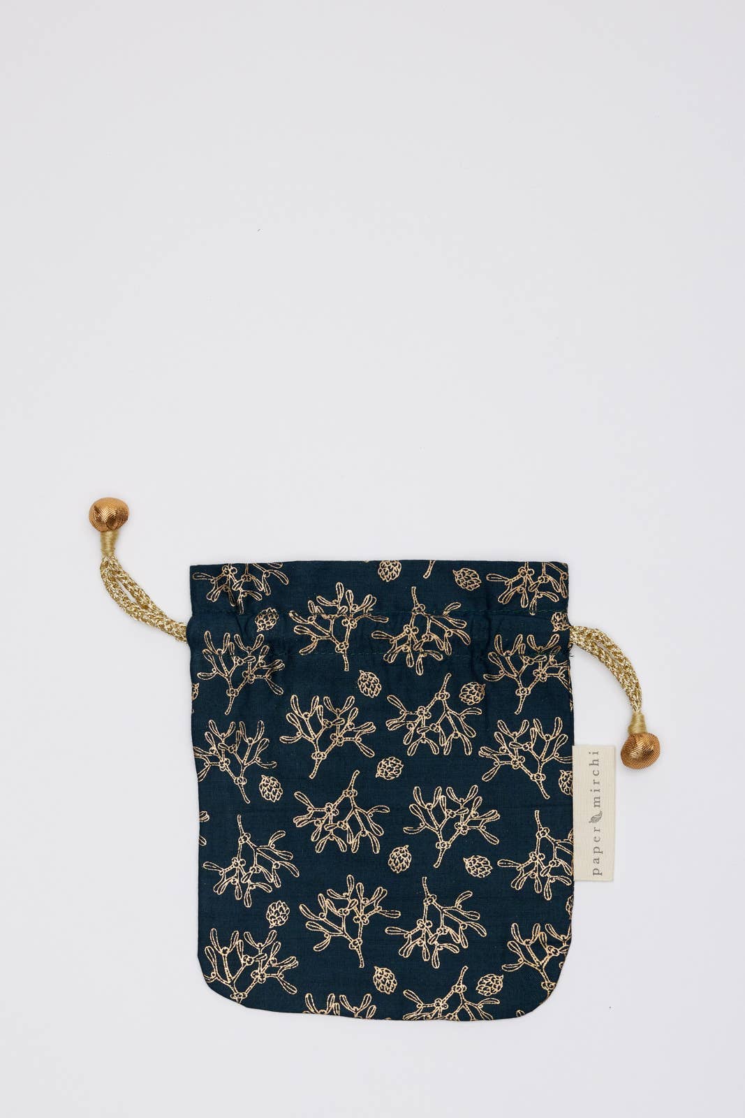 Medium Reusable Fabric Gift Bags Double Drawstring