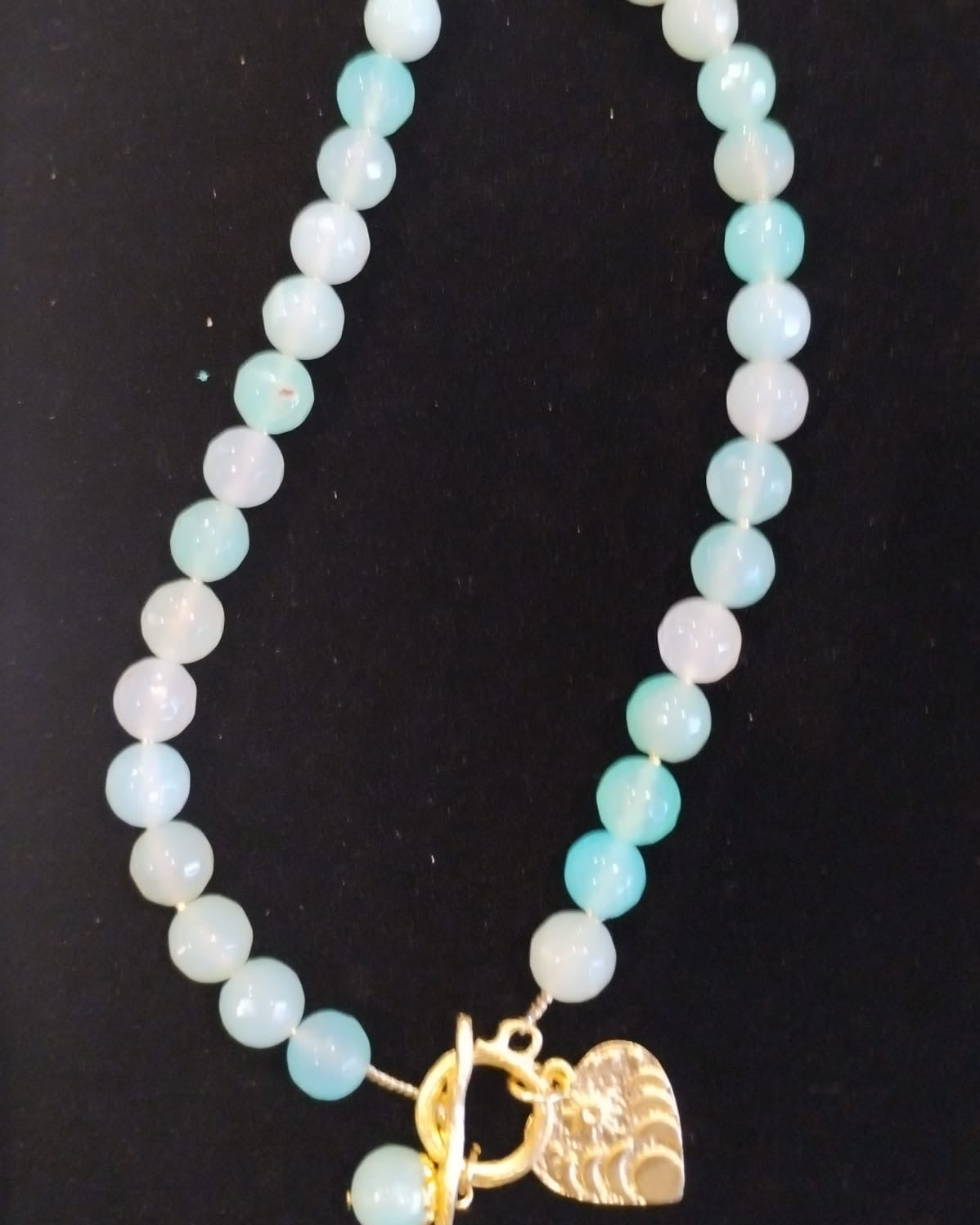 Blue Agate Necklace
