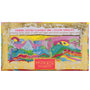 Colorful chocolate bar packaging with artistic design and 'Arthouse Unlimited' branding.