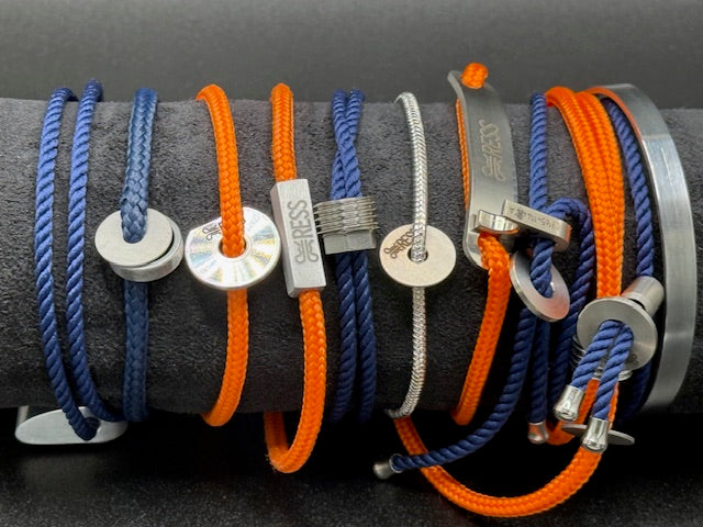 Ress  - Orange Cord F1 Bracelet