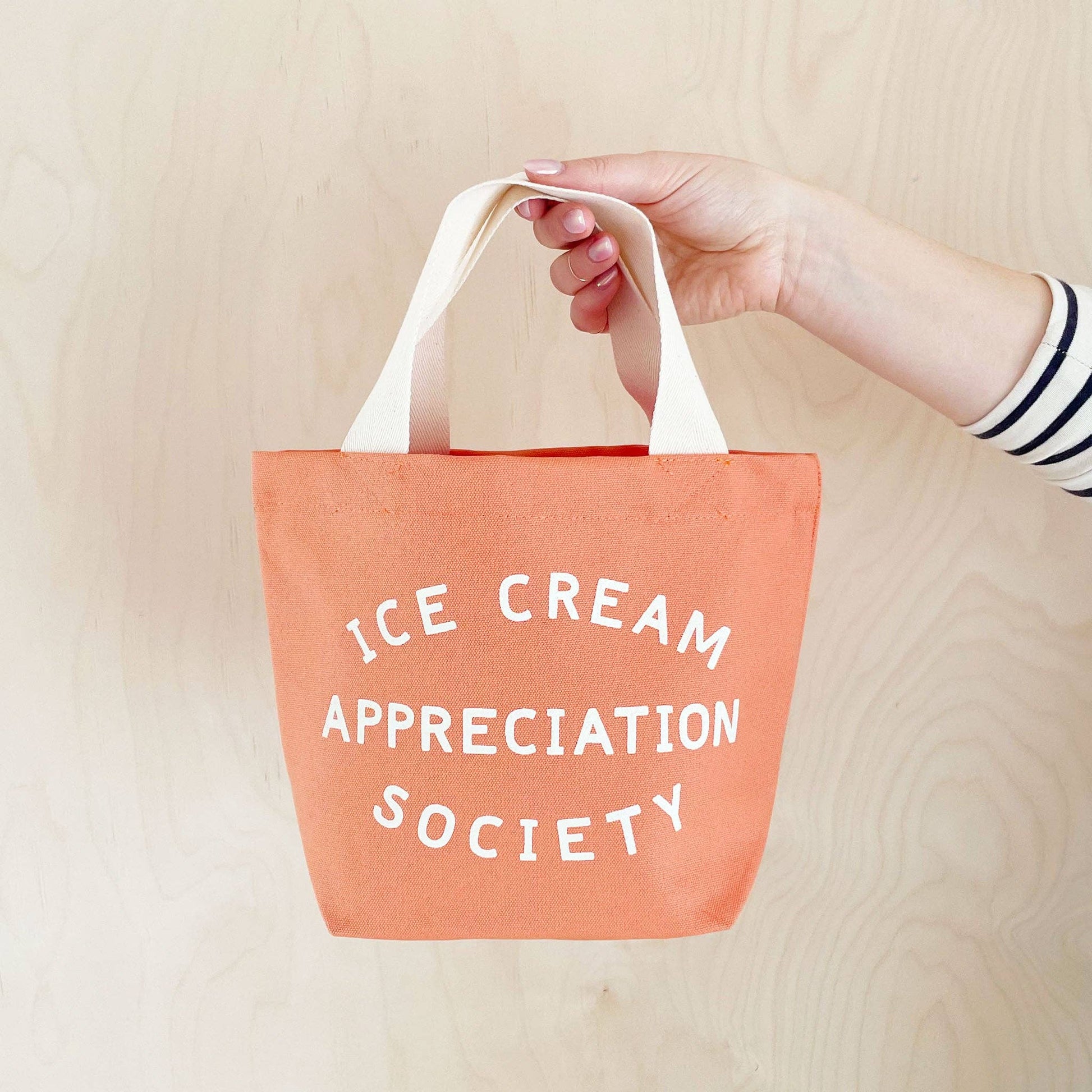 Ice Cream Appreciation Society - Little Peach Bag