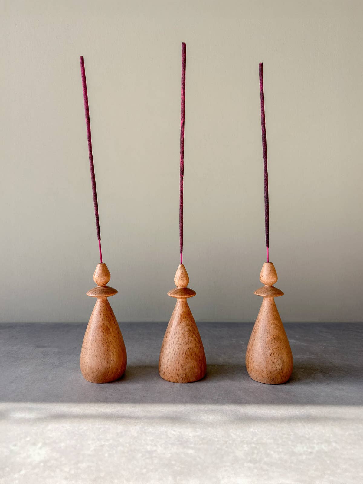 Scottish Beech Wood Incense Holder, Bud