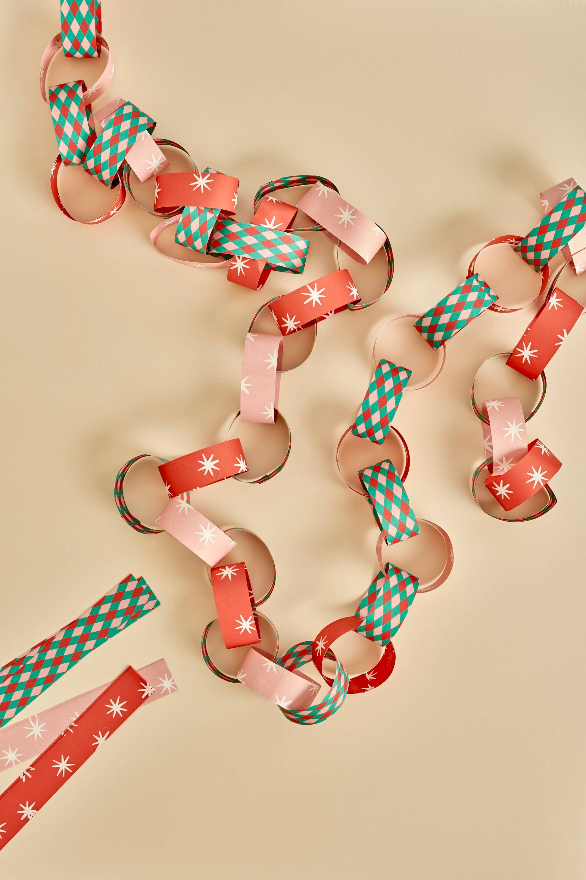 Paper Chain Kit - Harlequin & Stars