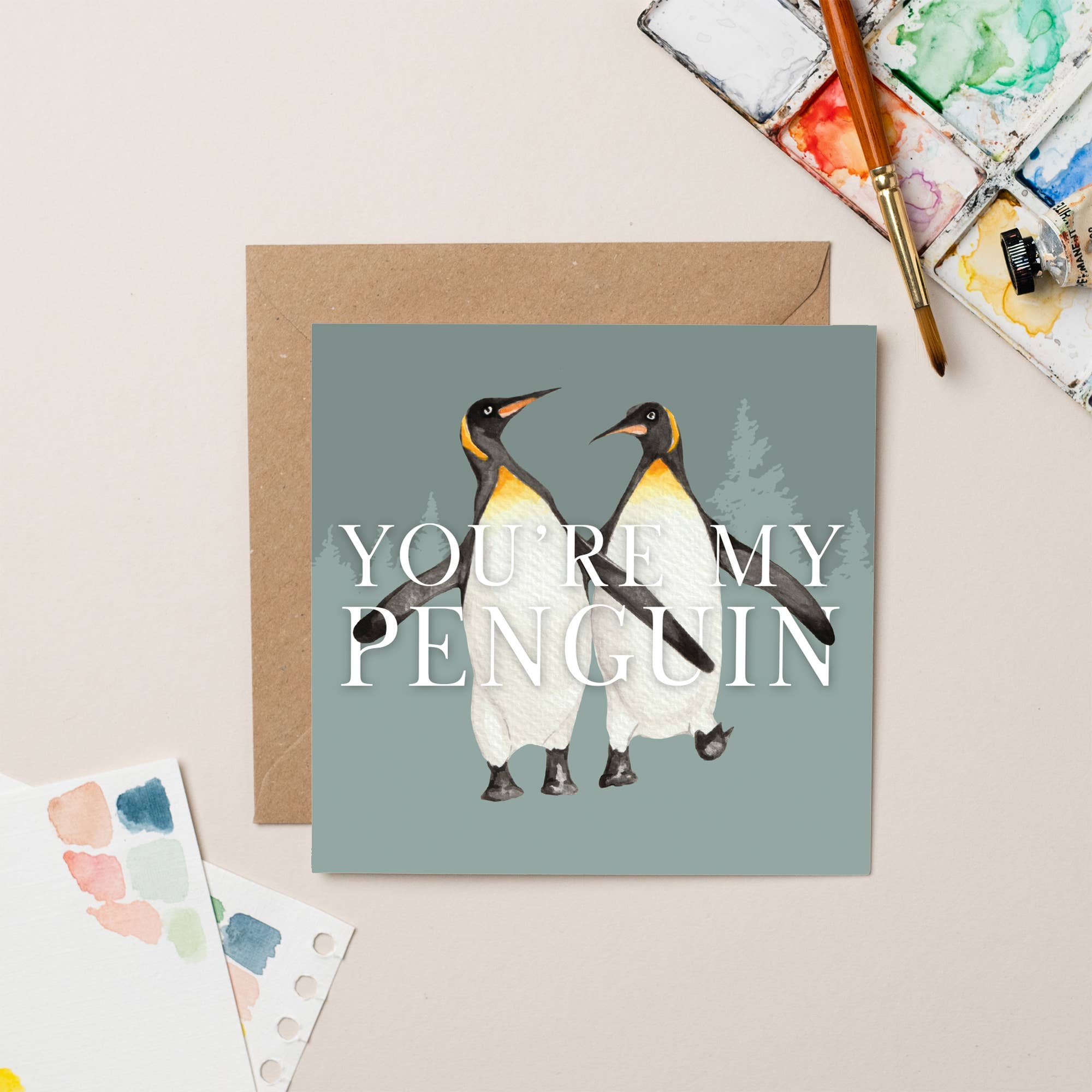 You're My Penguin card