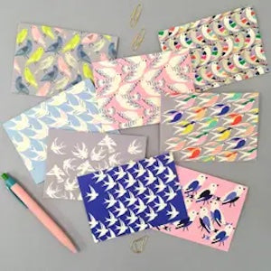 Elvira Van Vredenburgh - 'Birds In Colour' Notecard Set