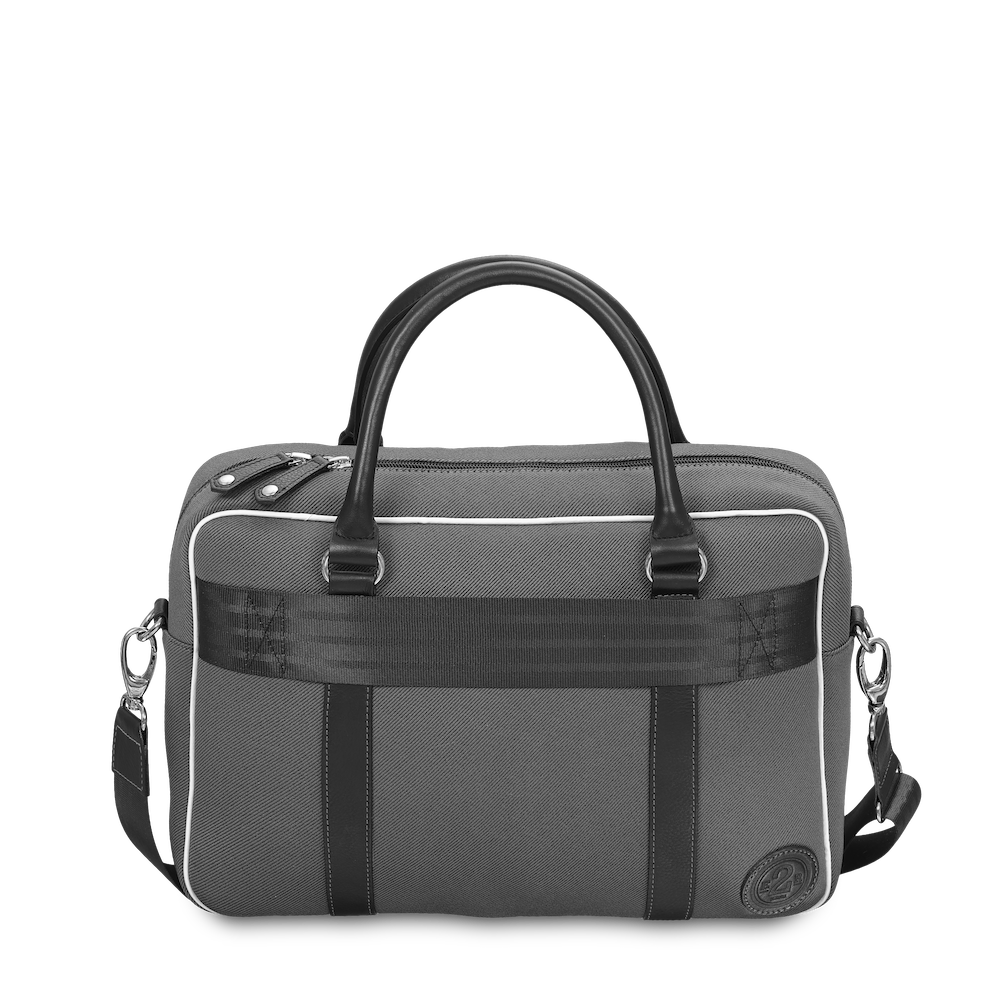 2 James NBN2 13-inch grey and white eco-friendly computer bag