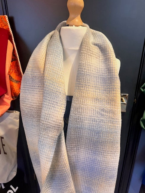 Wide Scarf  / Stole - Lunan Shore