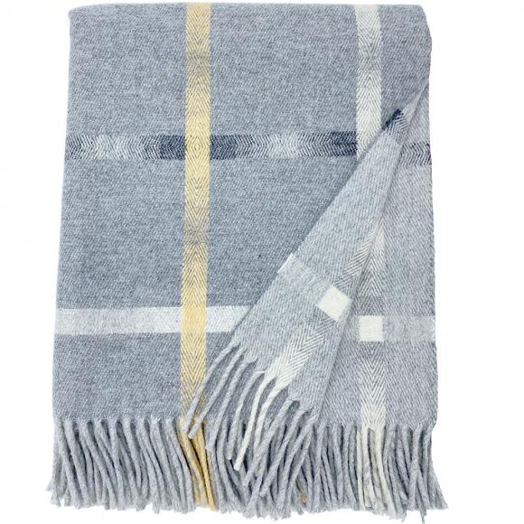 Woollen Throw - Dawn Mist - Made in Scotland