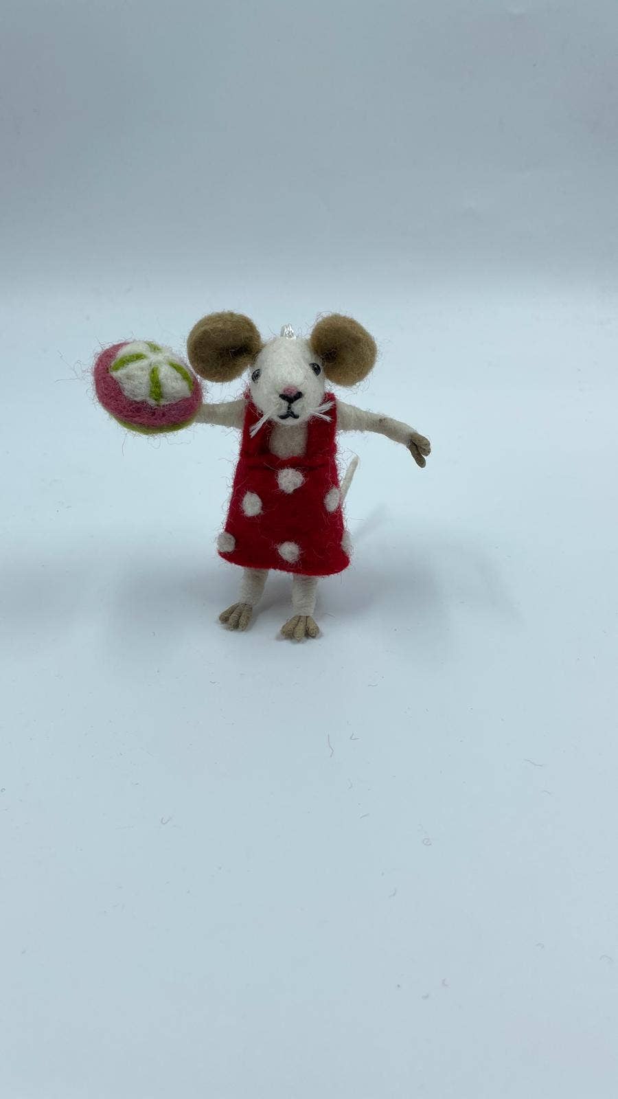 Spotty Mouse Decoration  - Ornaments