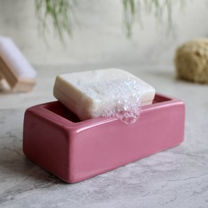 London Brick Soap Dish - Pink