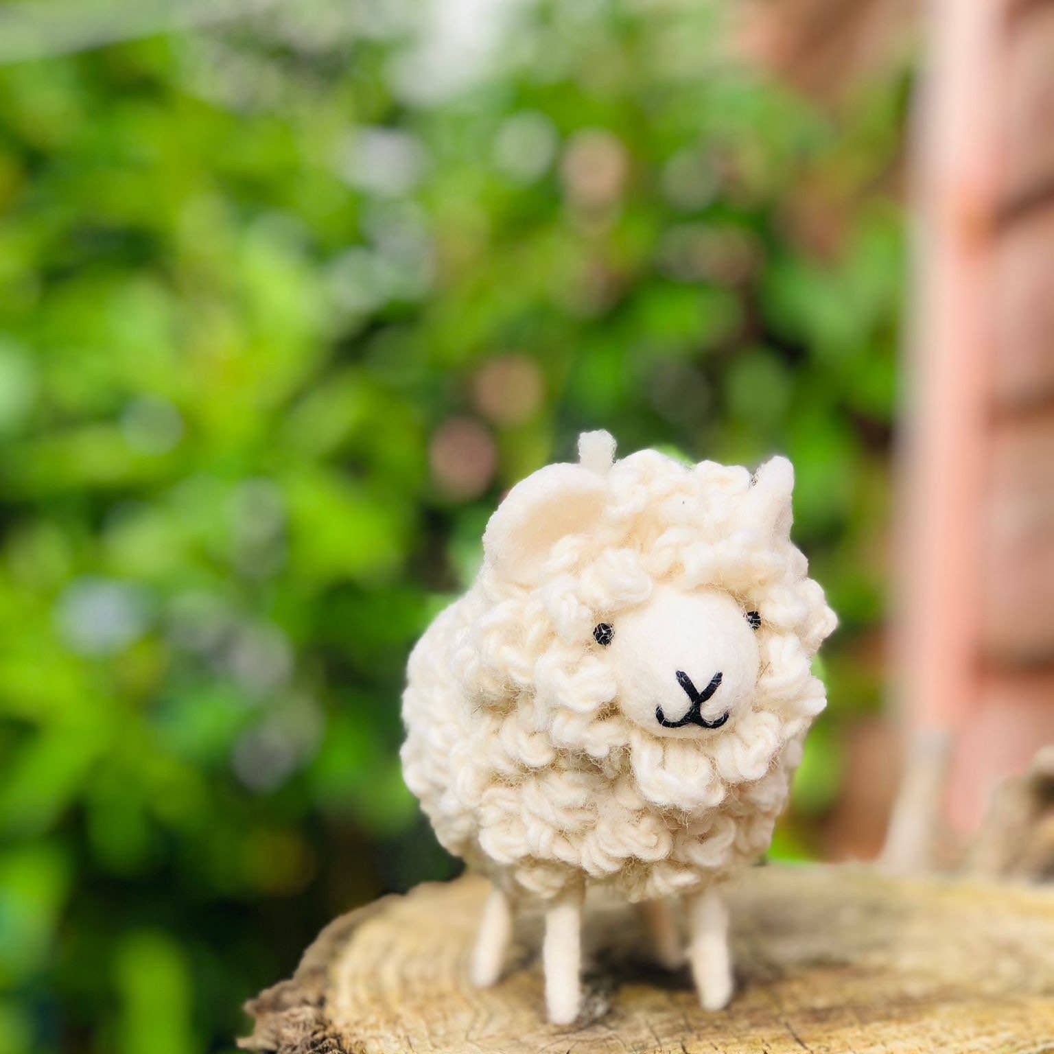 Handmade Felt Knot Sheep Decoration