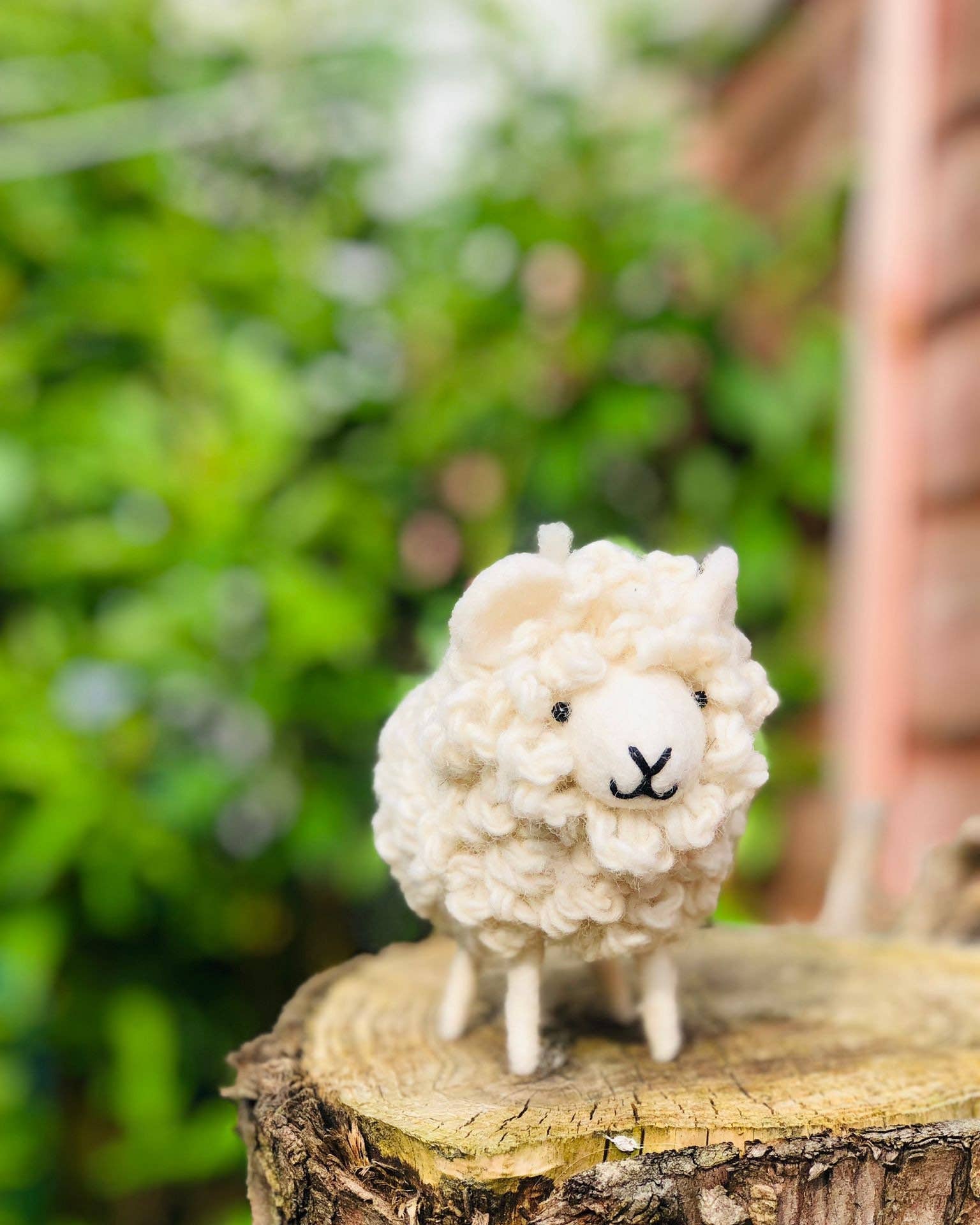 Handmade Felt Knot Sheep Decoration