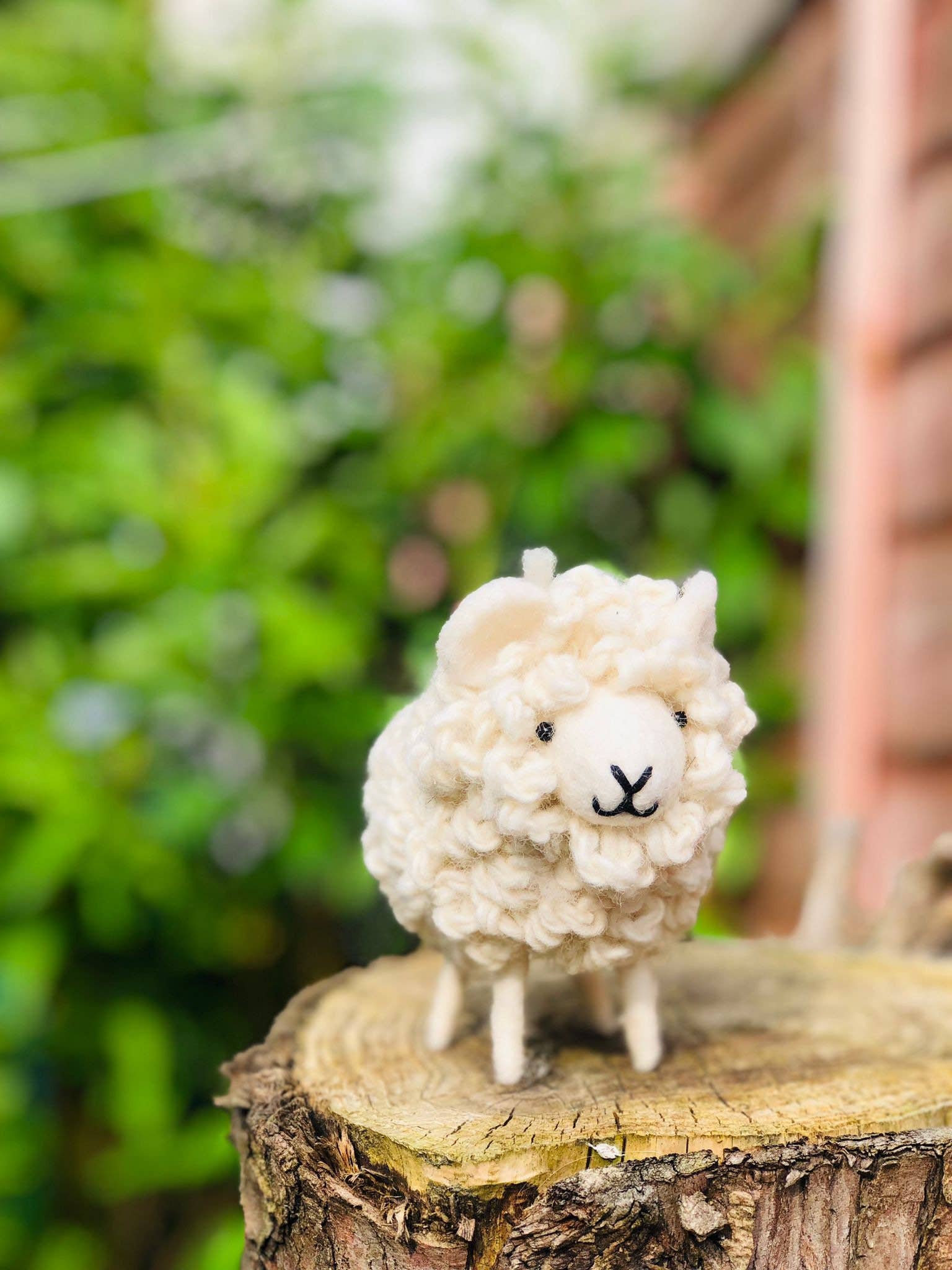 Handmade Felt Knot Sheep Decoration