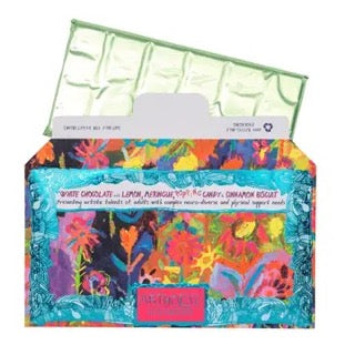 Arthouse - White choc, lemon, popping candy bar