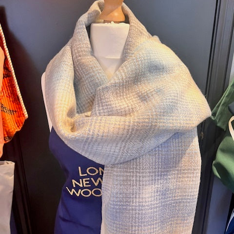 Wide Scarf  / Stole - Lunan Shore