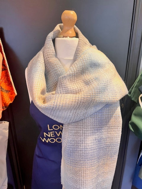 Wide Scarf  / Stole - Lunan Shore