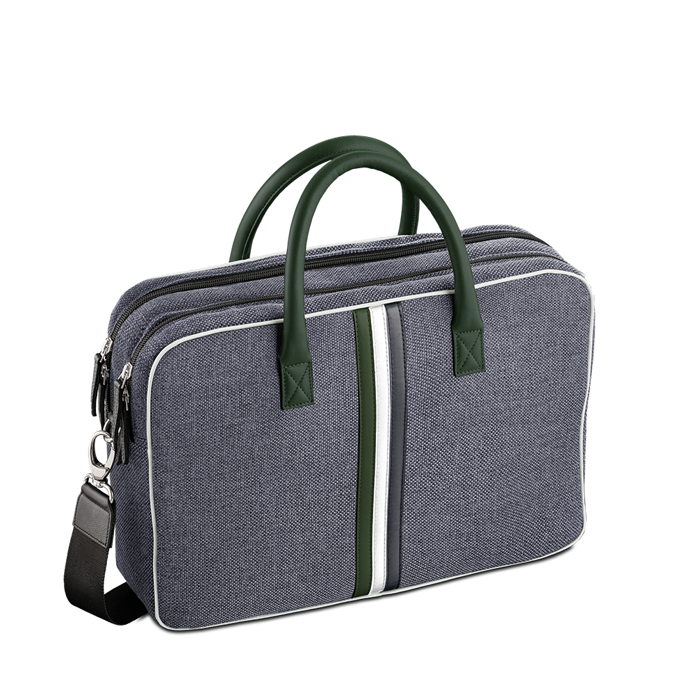 Enzo SBB 15" eco-friendly green computer bag