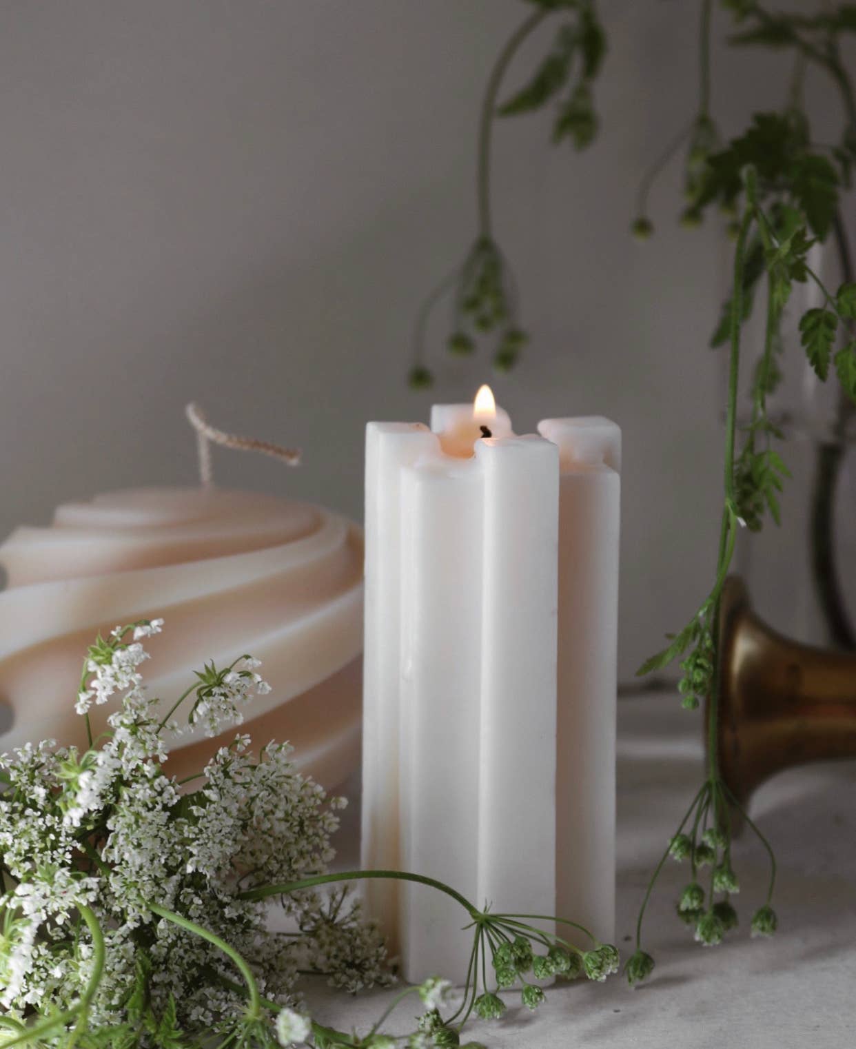 Skyscraper candle: Mushroom, Small