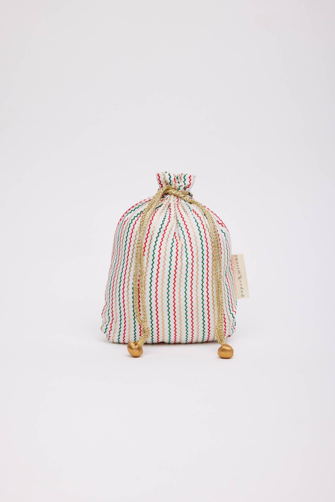 Medium Reusable Fabric Gift Bags Double Drawstring