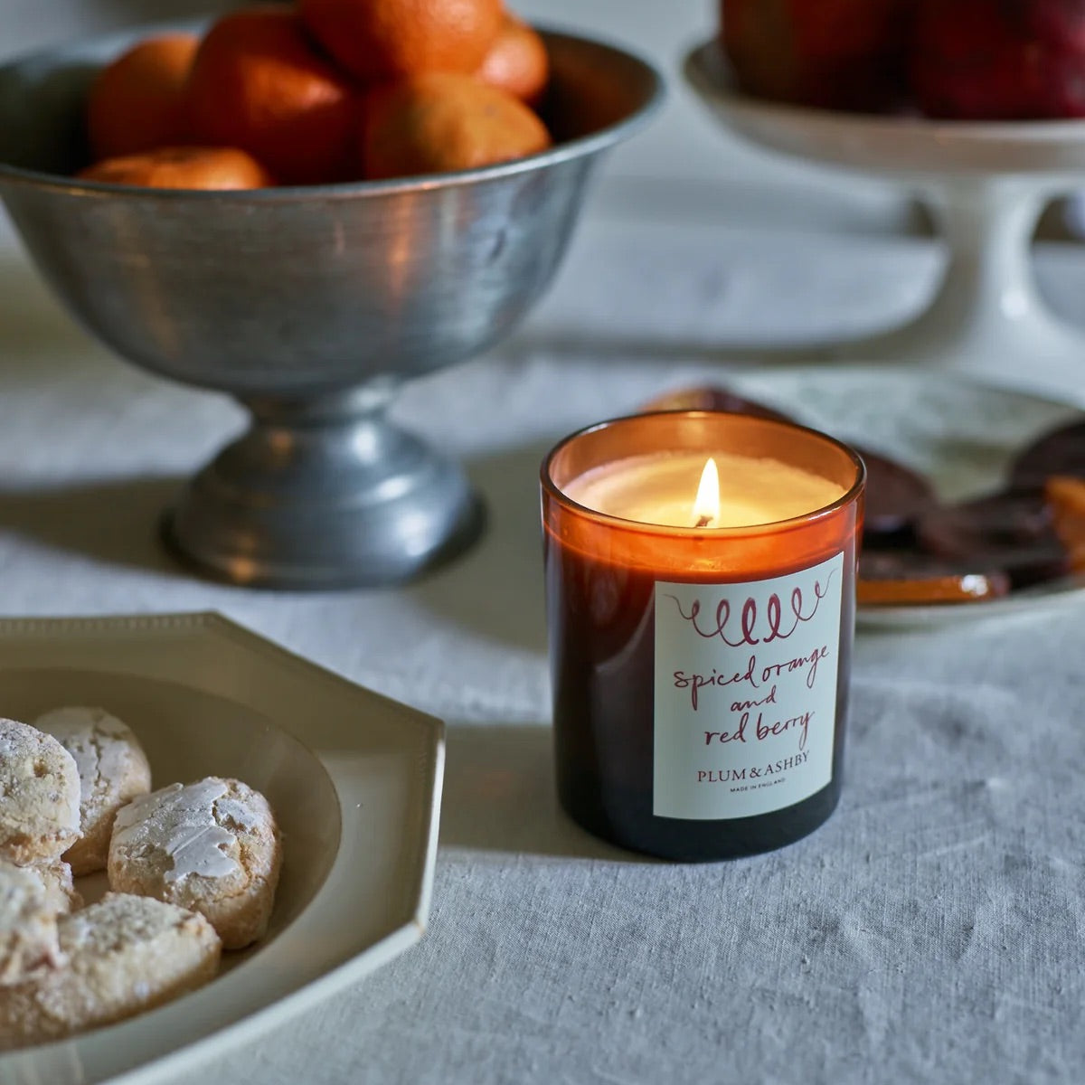 Spiced Orange & Red Berry Candle - Christmas