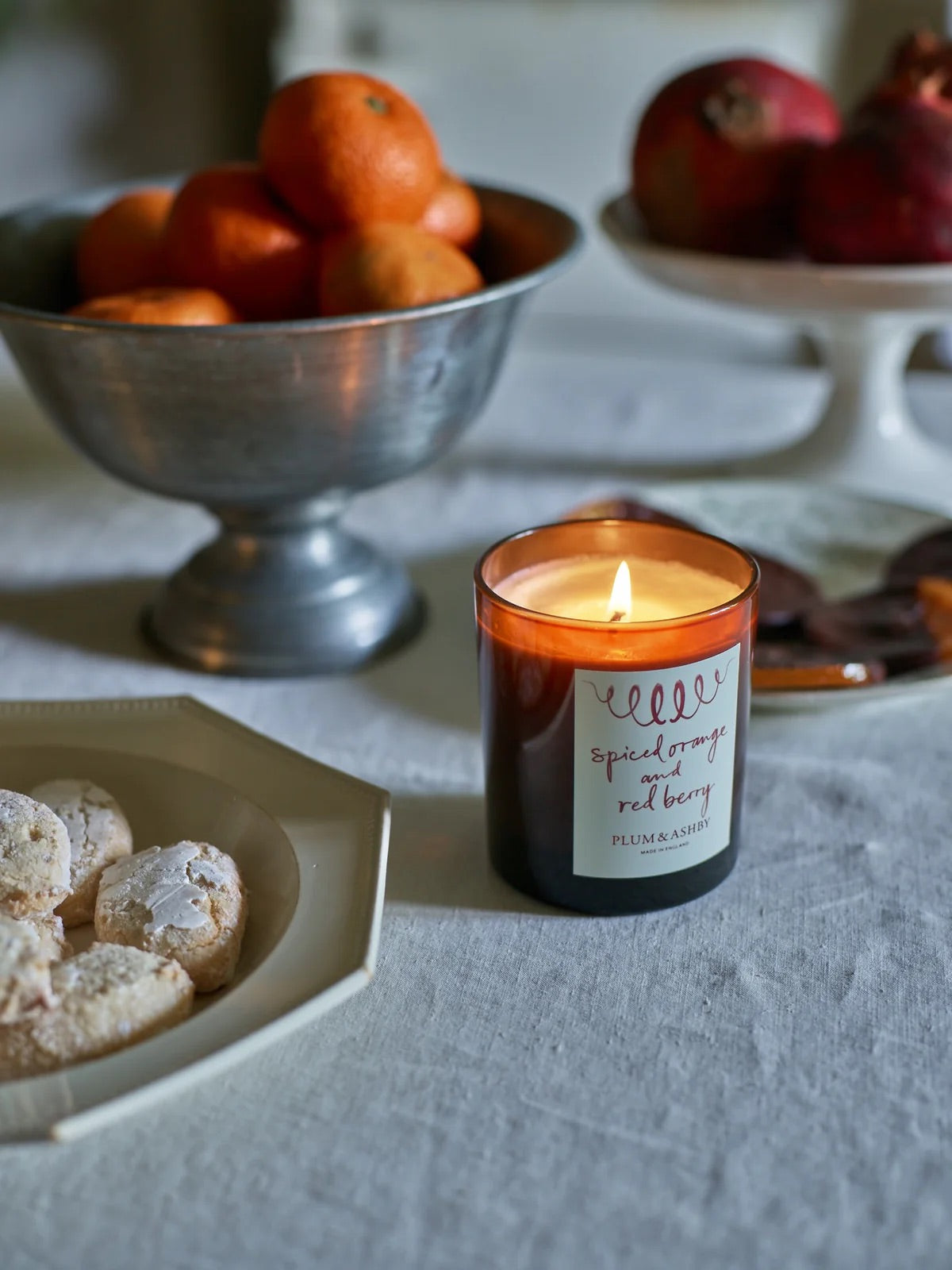 Spiced Orange & Red Berry Candle - Christmas