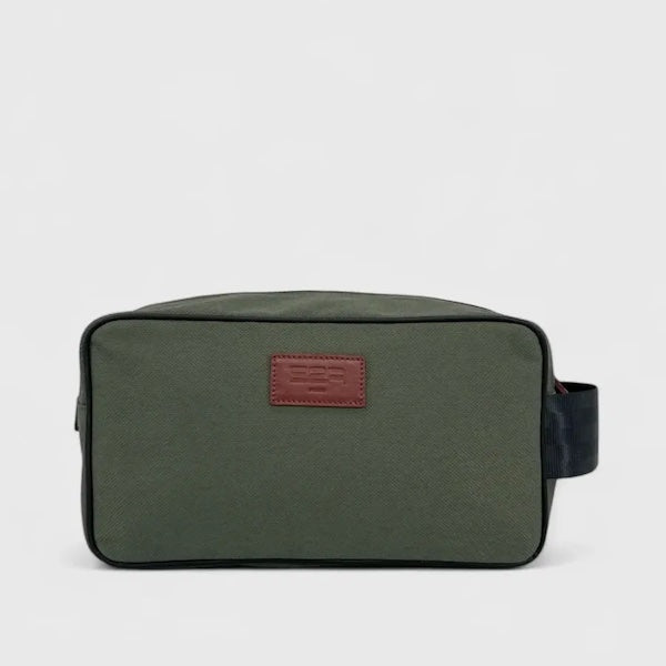 Khaki 'Bobby' Toiletry Bag