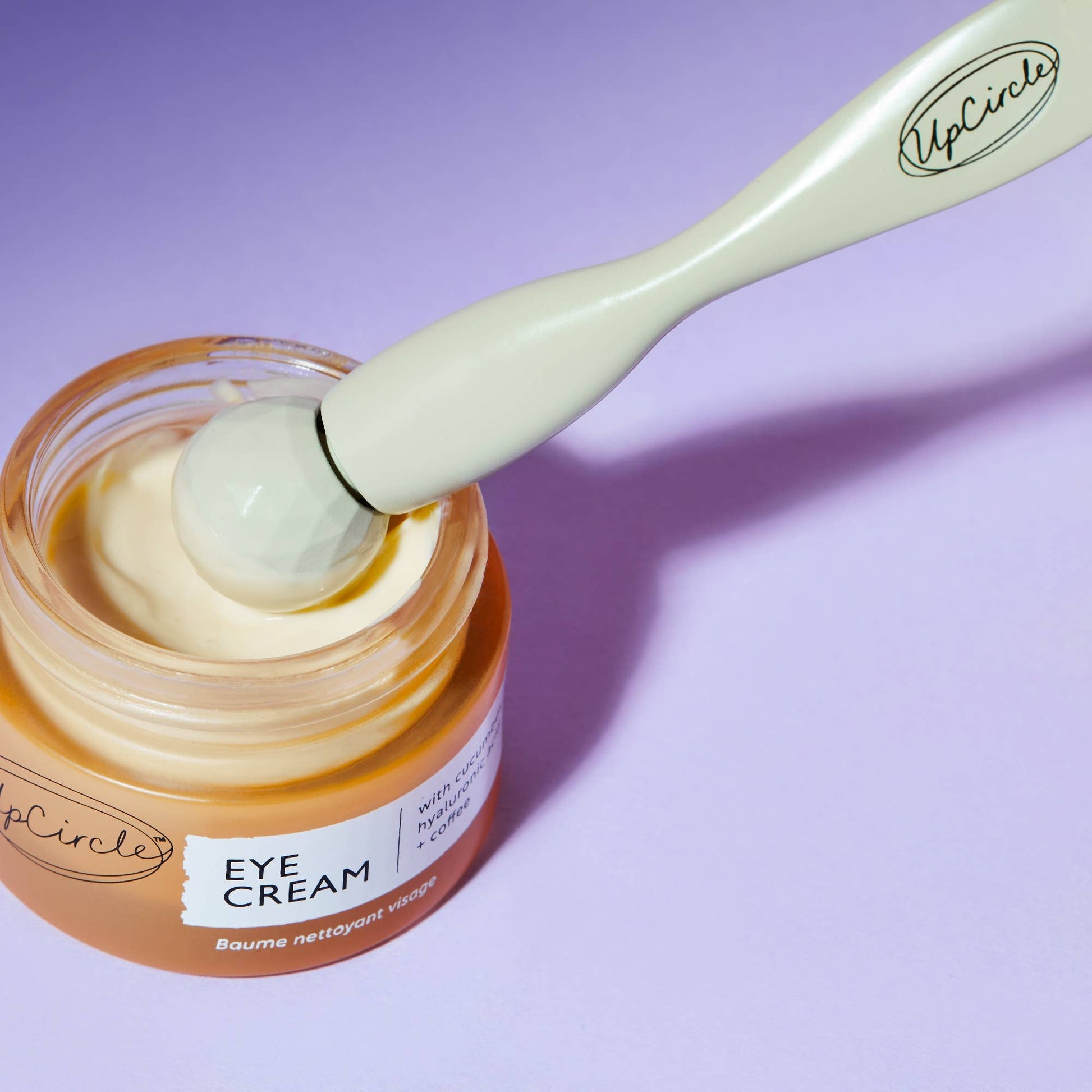 Eco Eye Roller for dark circles + puffy eyes  - Plastic free