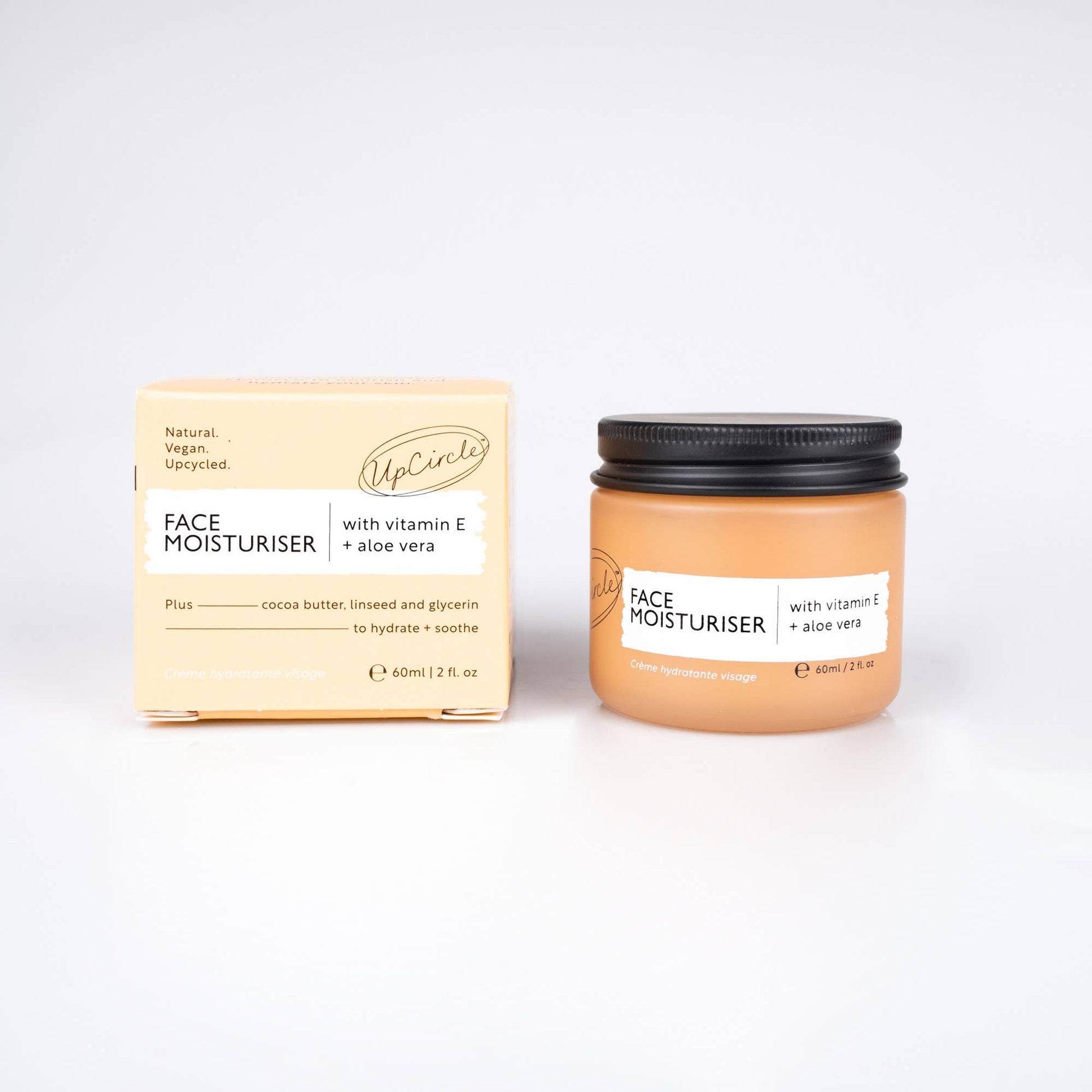 Natural Summer Face Moisturiser with Vitamin E, Aloe Vera: 60ml