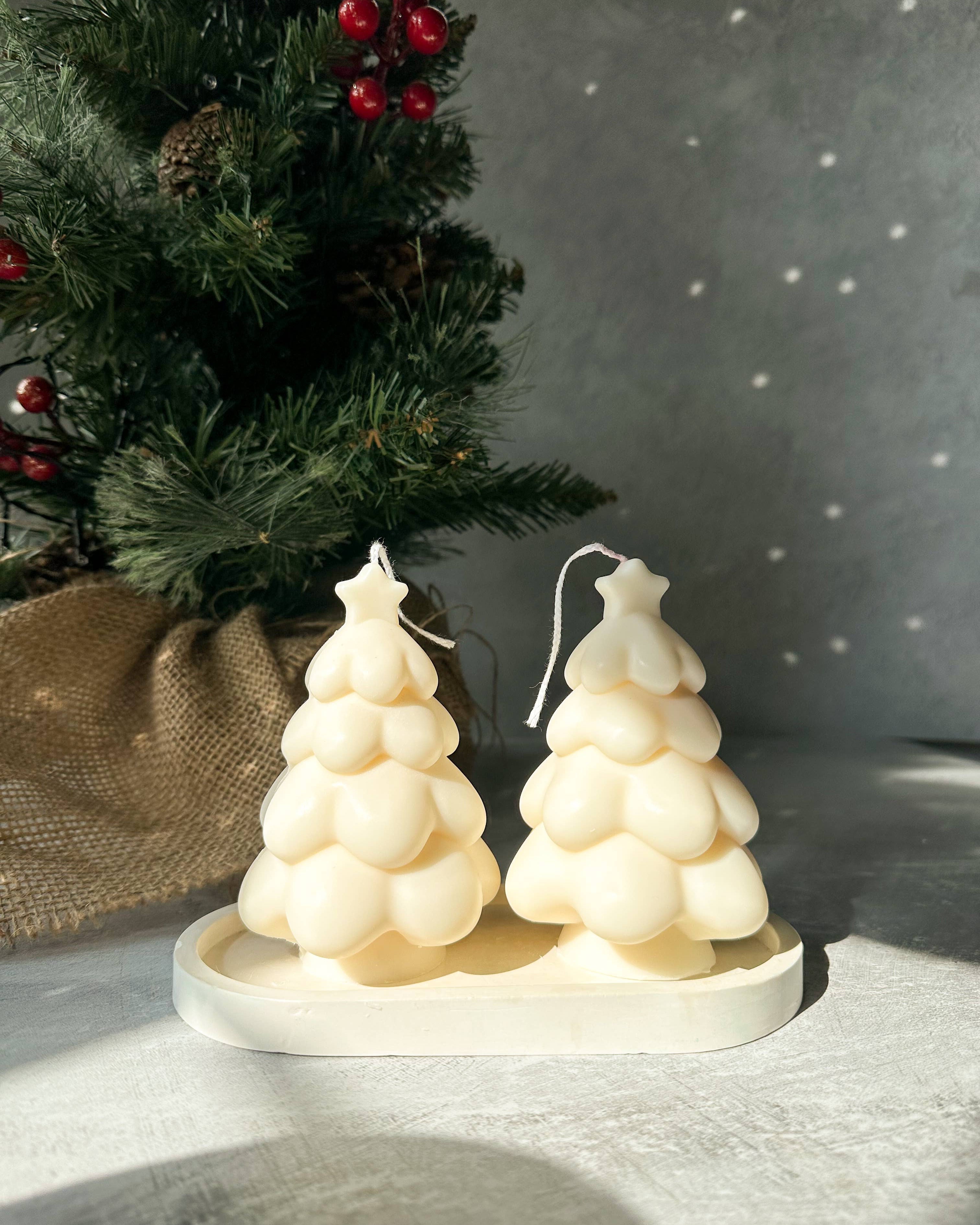 Christmas Tree Star Soy Wax Candle