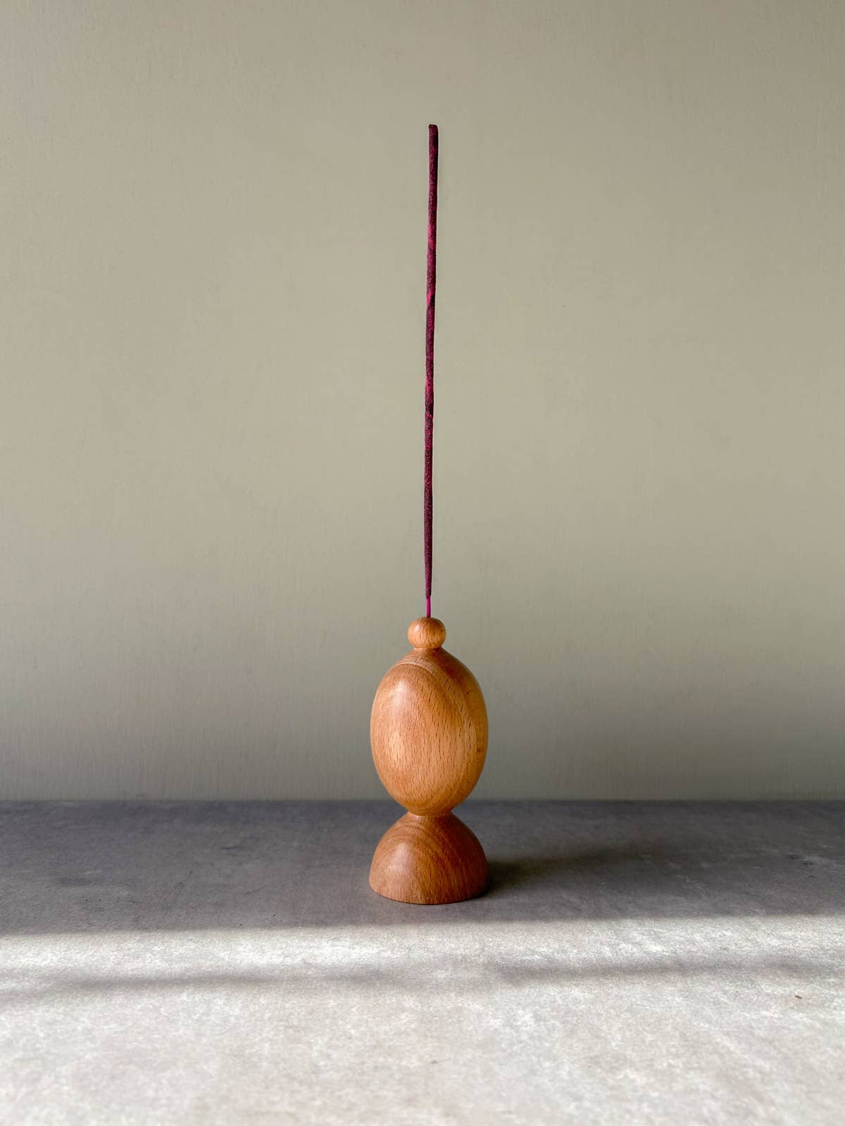 Scottish Beech Incense Holder, Bobbin