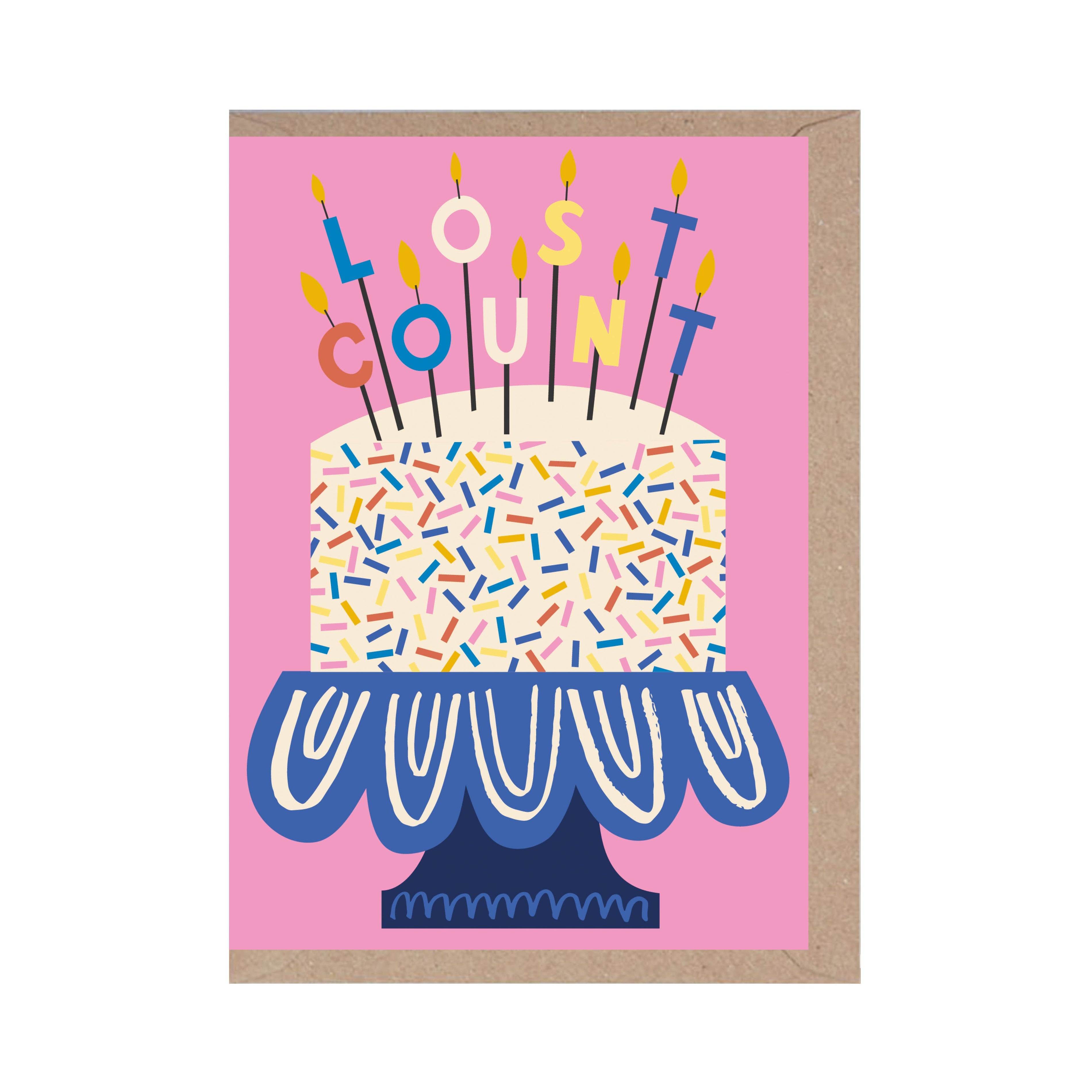 Lost Count - Birthday Card