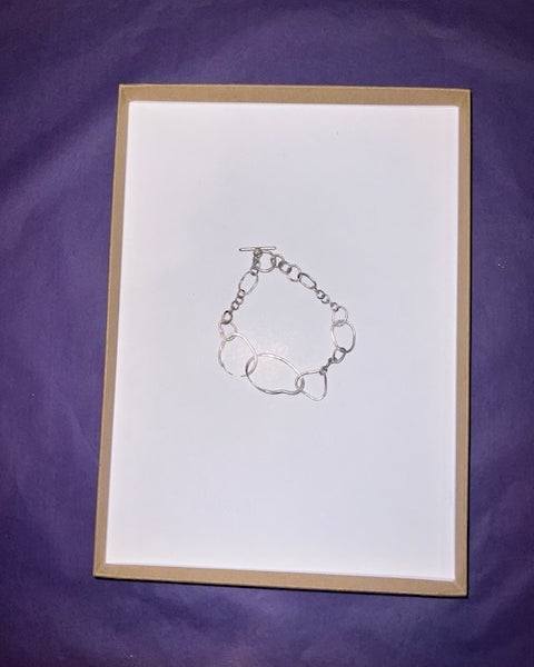 Irregular hoop bracelet