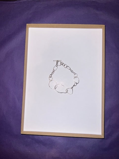 Irregular hoop bracelet