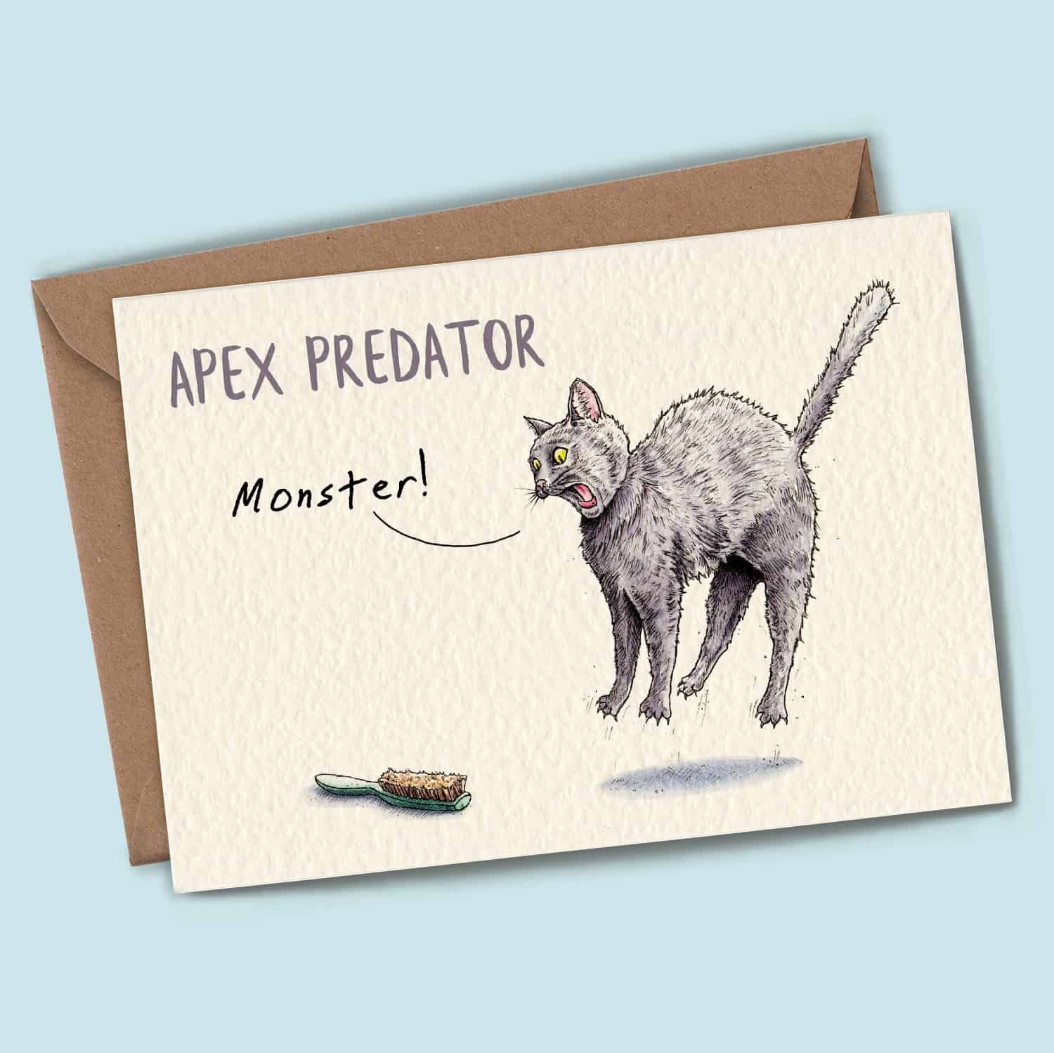 Apex Predator (Monster) Card - Funny Everyday card: 5" x 7"