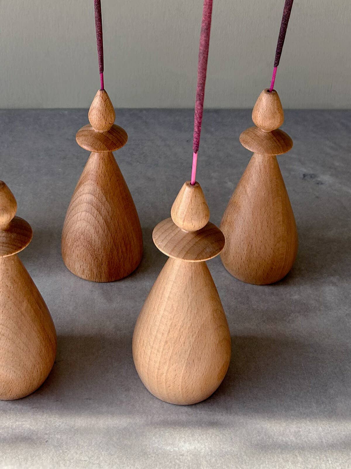 Scottish Beech Wood Incense Holder, Bud