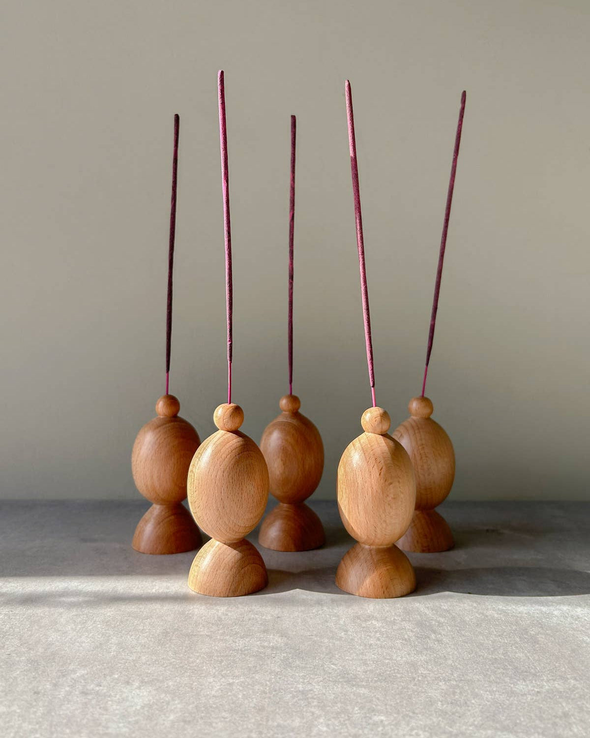 Scottish Beech Incense Holder, Bobbin