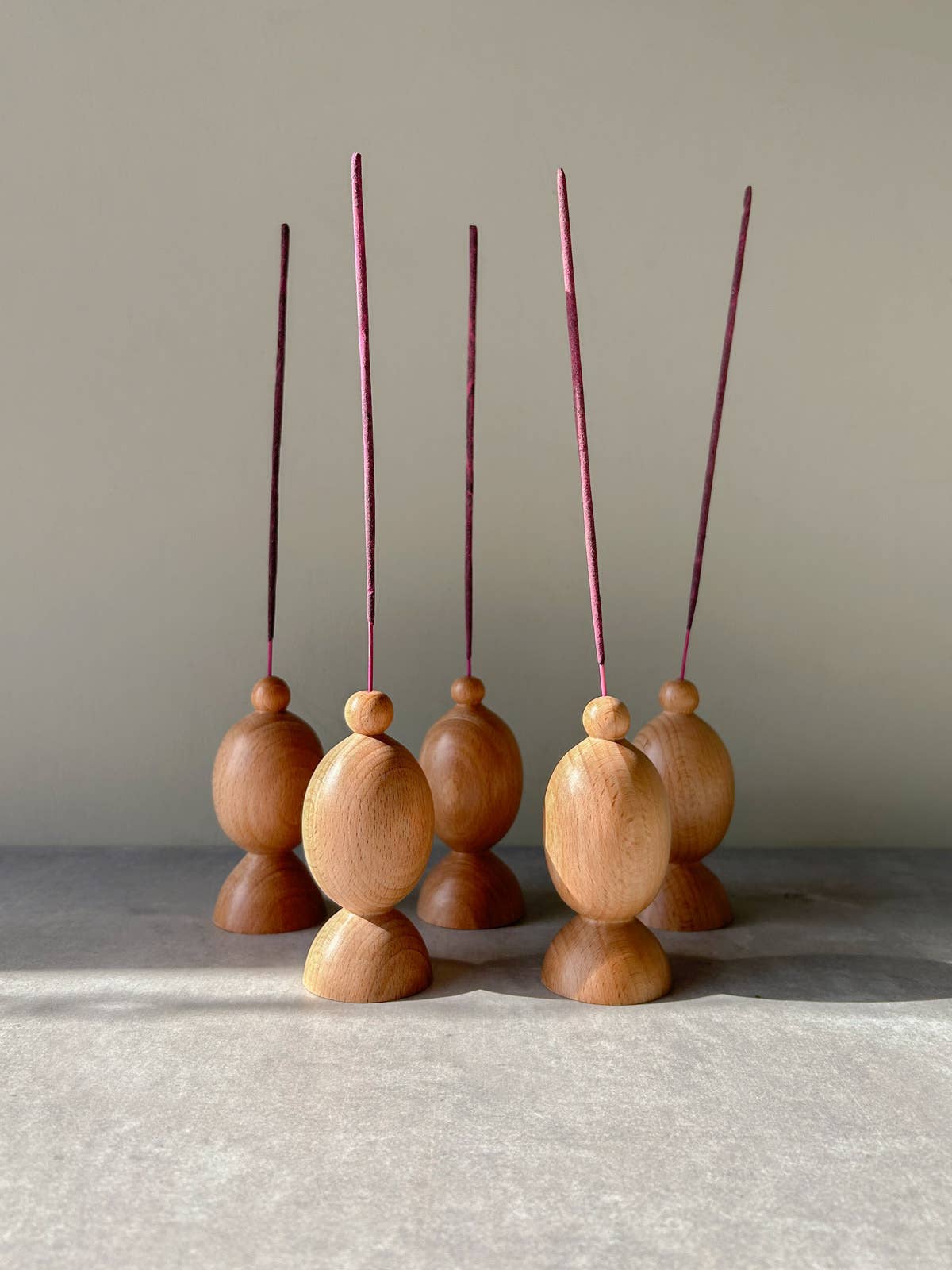 Scottish Beech Incense Holder, Bobbin