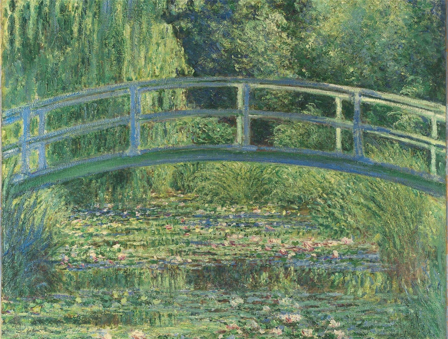 The Water-Lily Pond - National Gallery Jigsaw Puzzle