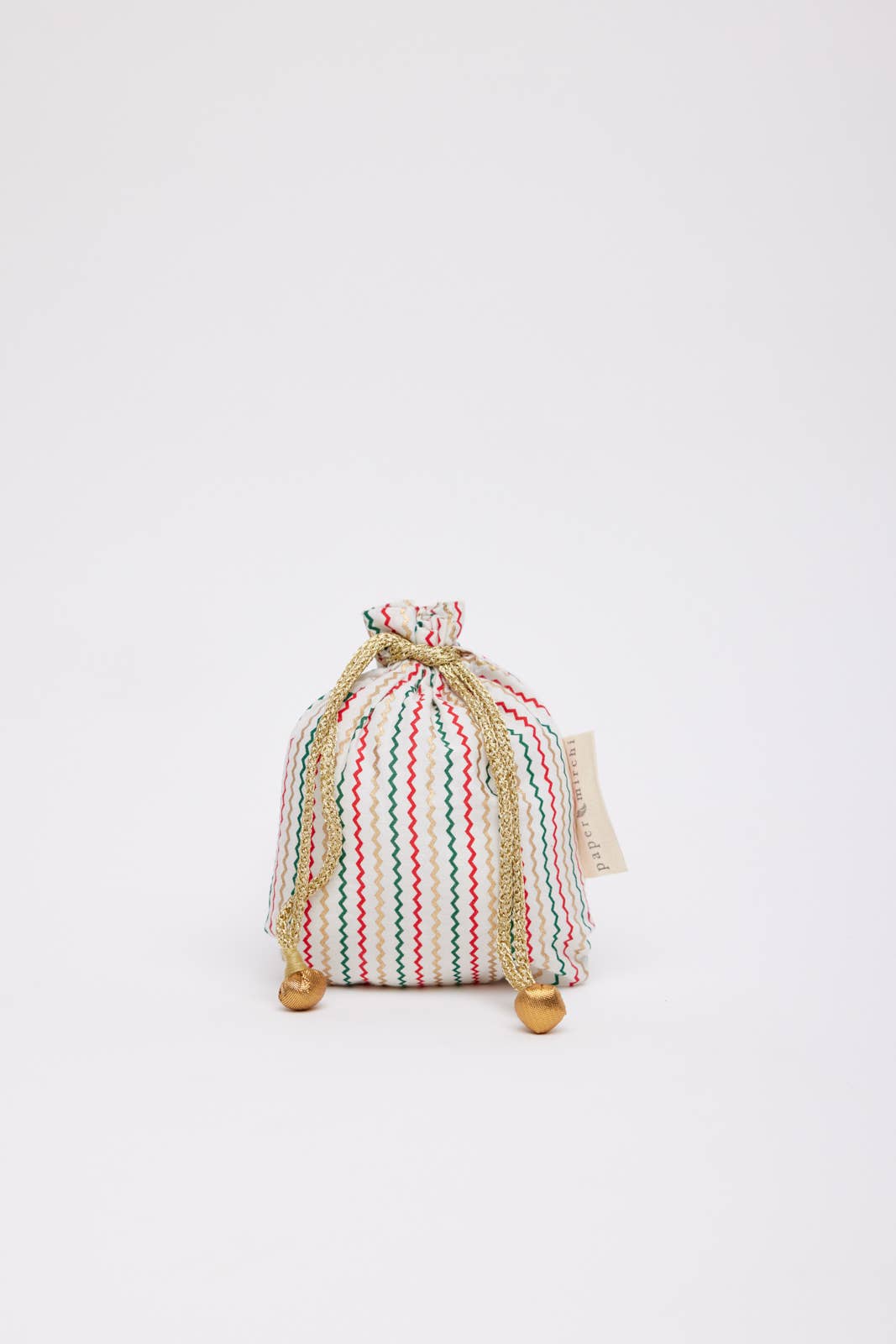 Small Reusable Fabric Gift Bags Double Drawstring
